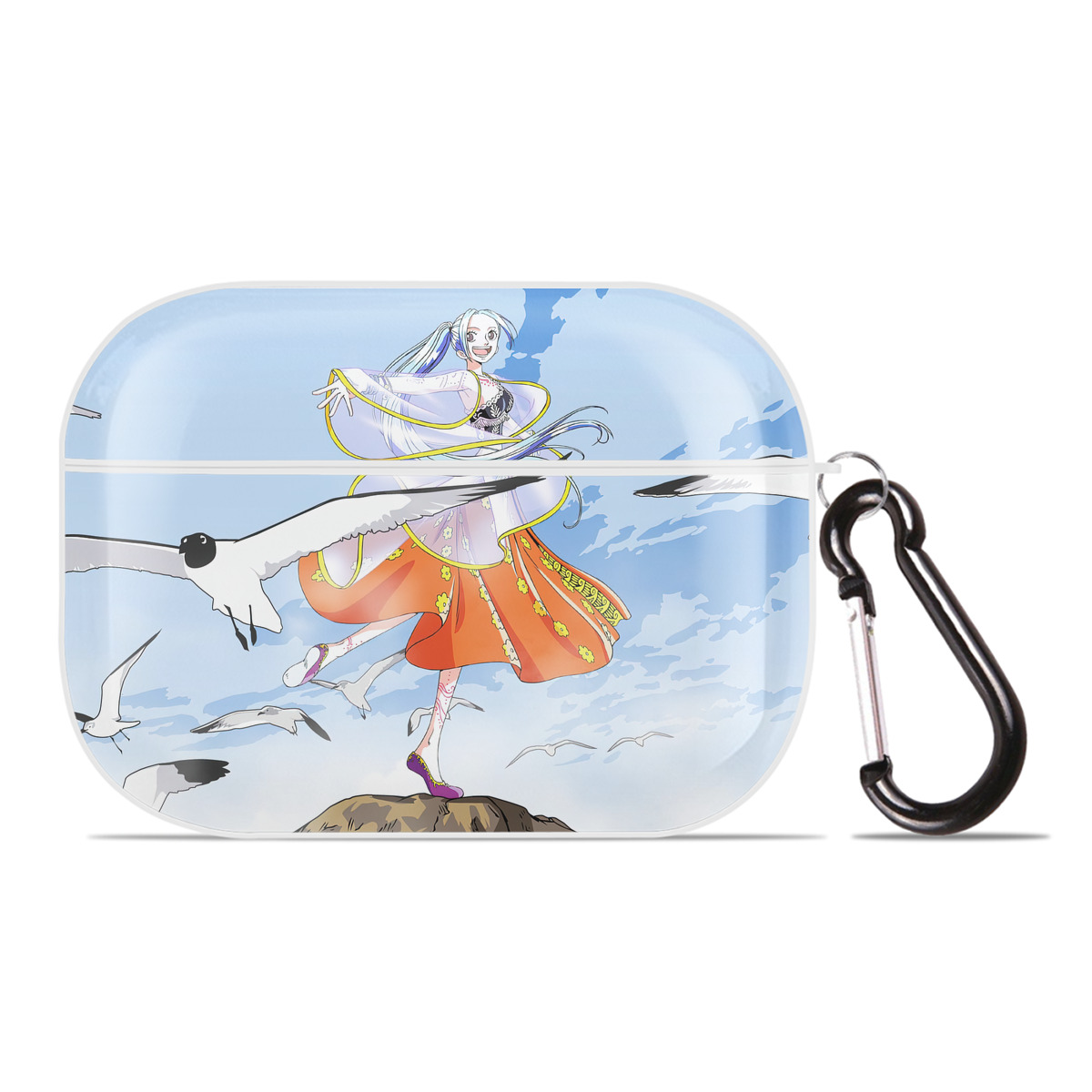 （画像用） ワンピース ONE PIECE 【AirPods Pro用】ハードシェル保護ケース 耐衝撃・防指紋・カラビナ付き商品仕様