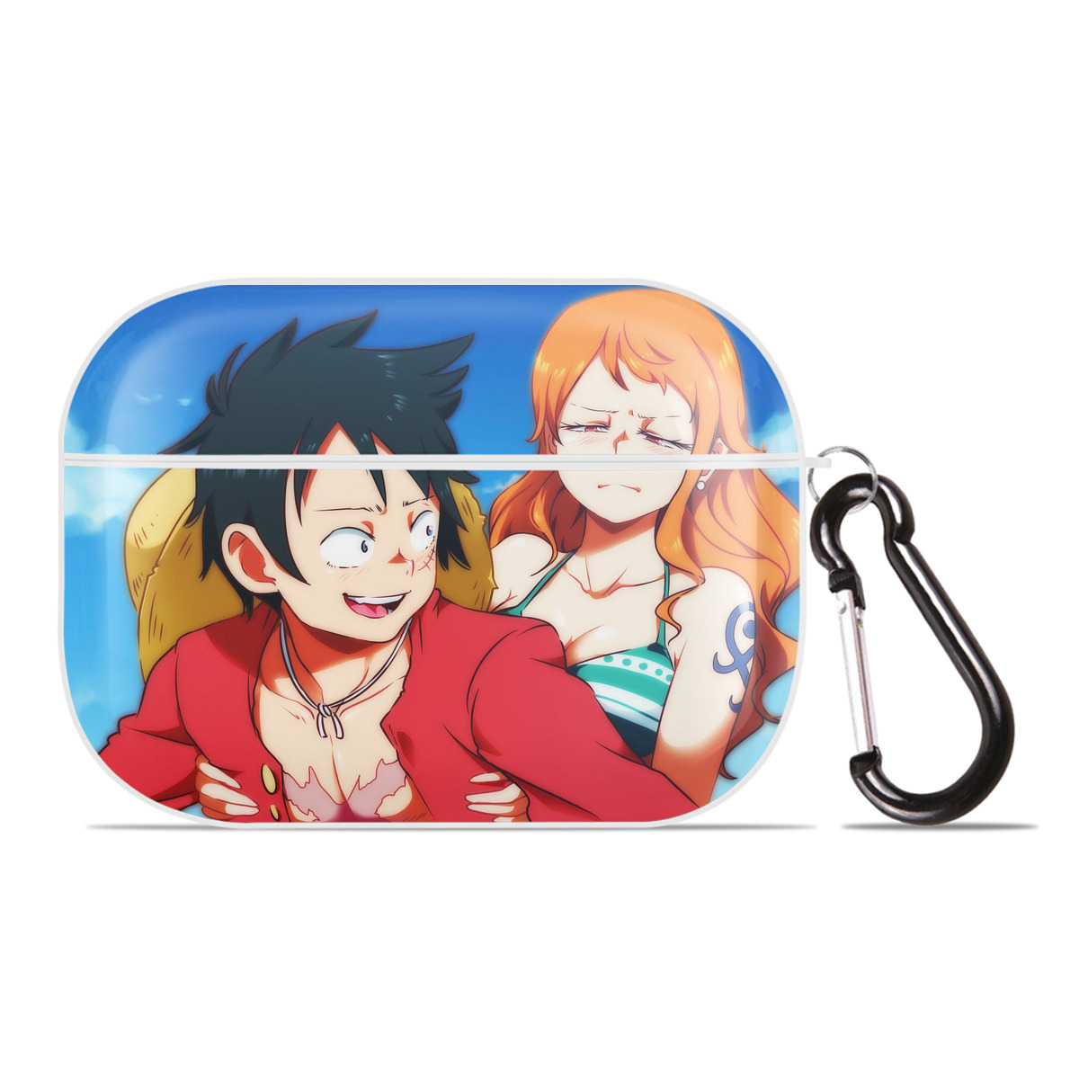 （画像用） ワンピース ONE PIECE 【AirPods Pro用】ハードシェル保護ケース 耐衝撃・防指紋・カラビナ付き商品仕様