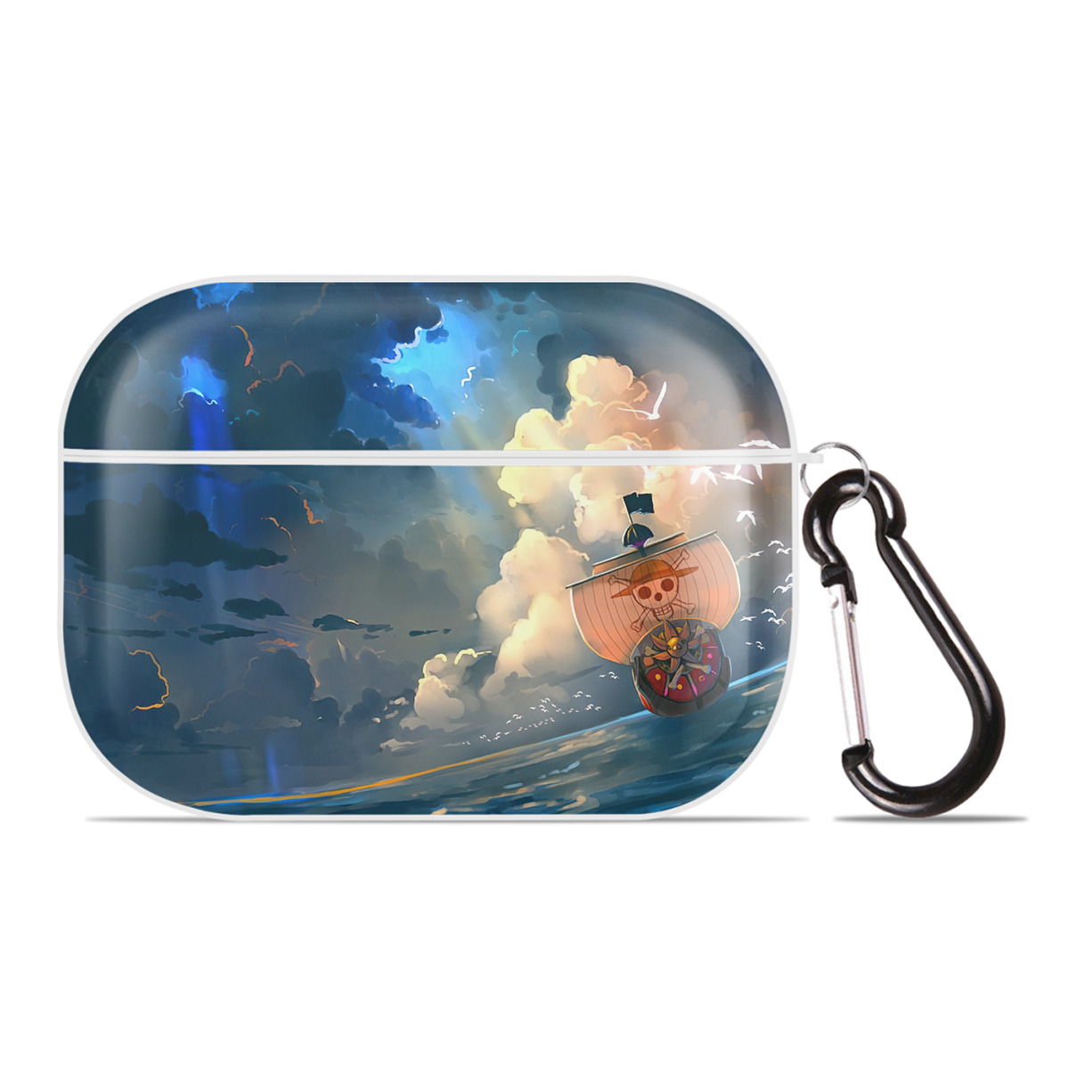 （画像用） ワンピース ONE PIECE 【AirPods Pro用】ハードシェル保護ケース 耐衝撃・防指紋・カラビナ付き商品仕様