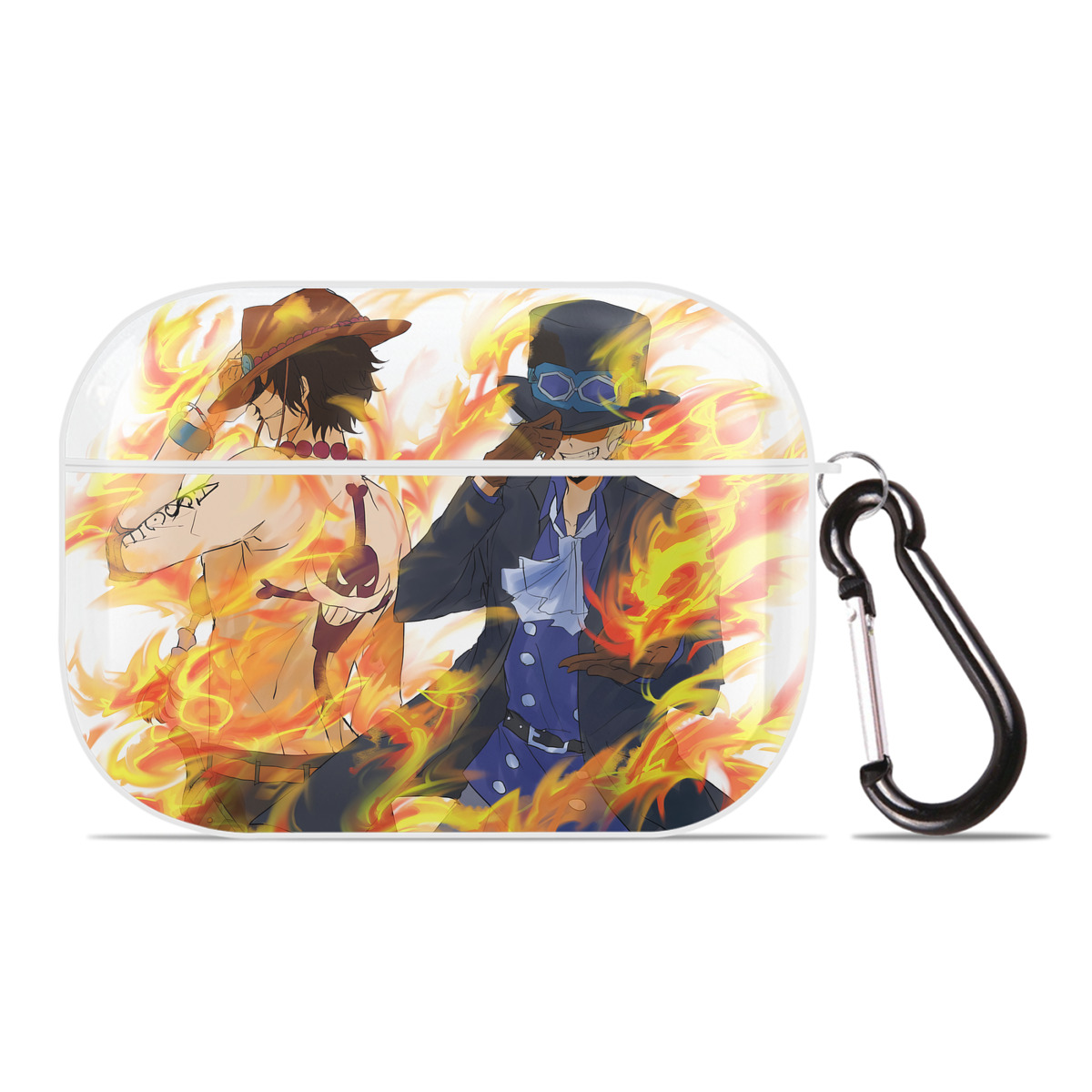 （画像用） ワンピース ONE PIECE 【AirPods Pro用】ハードシェル保護ケース 耐衝撃・防指紋・カラビナ付き商品仕様