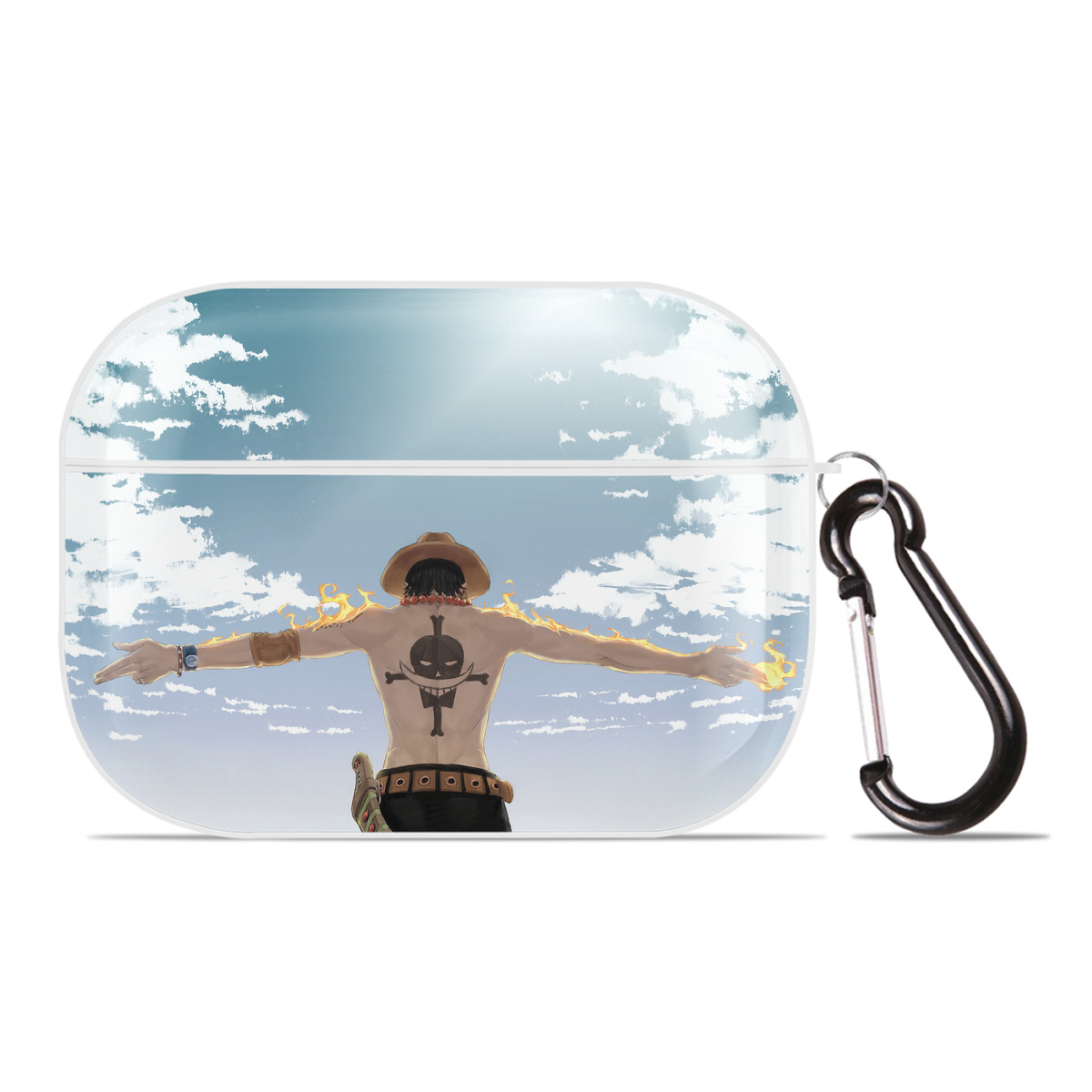 （画像用） ワンピース ONE PIECE 【AirPods Pro用】ハードシェル保護ケース 耐衝撃・防指紋・カラビナ付き商品仕様