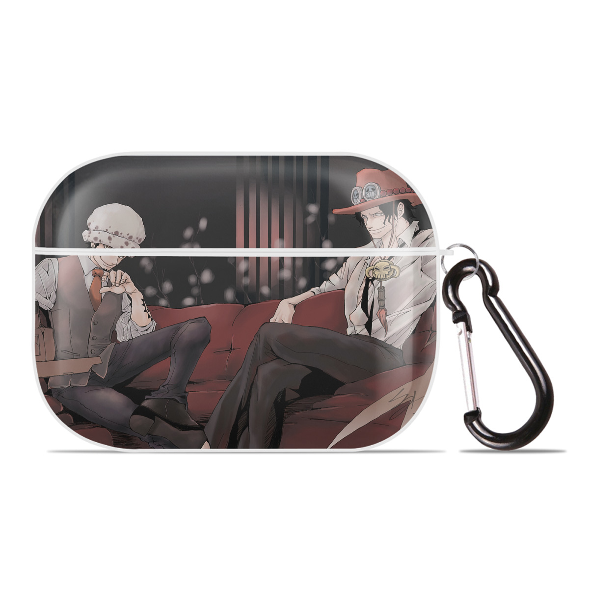 （画像用） ワンピース ONE PIECE 【AirPods Pro用】ハードシェル保護ケース 耐衝撃・防指紋・カラビナ付き商品仕様