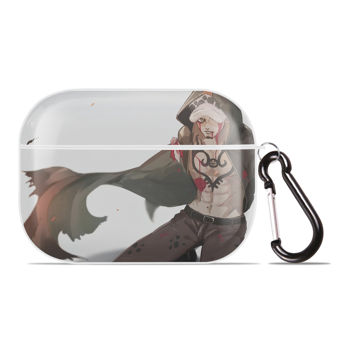 （画像用） ワンピース ONE PIECE 【AirPods Pro用】ハードシェル保護ケース 耐衝撃・防指紋・カラビナ付き商品仕様