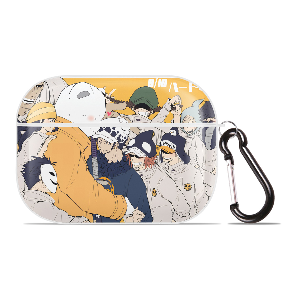 （画像用） ワンピース ONE PIECE 【AirPods Pro用】ハードシェル保護ケース 耐衝撃・防指紋・カラビナ付き商品仕様