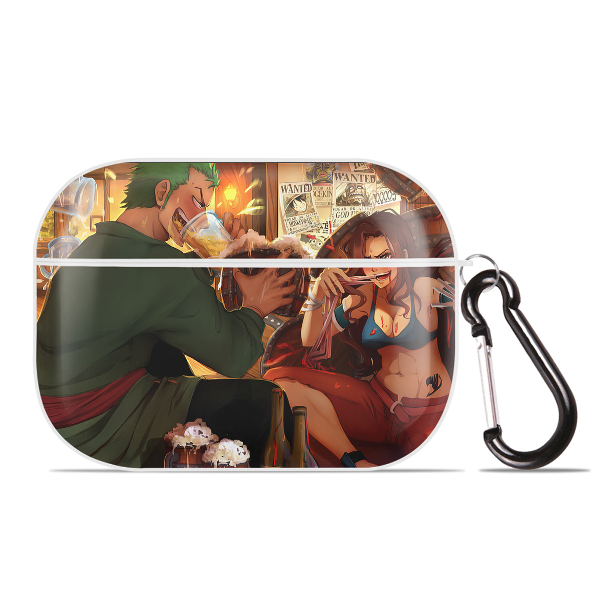 （画像用） ワンピース ONE PIECE 【AirPods Pro用】ハードシェル保護ケース 耐衝撃・防指紋・カラビナ付き商品仕様