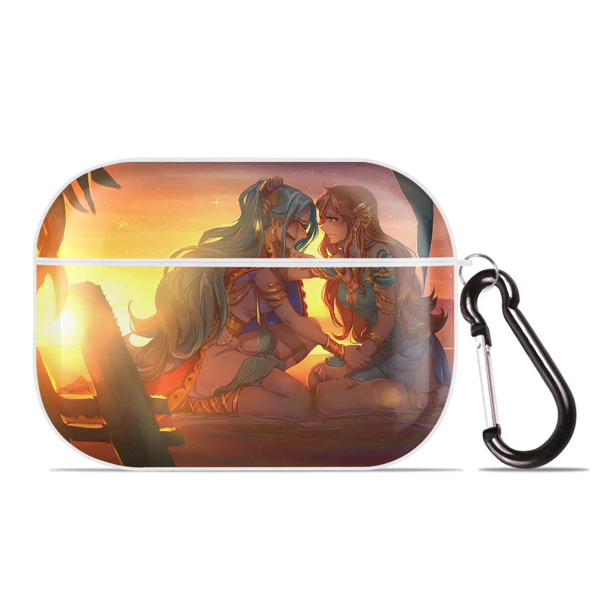 （画像用） ワンピース ONE PIECE 【AirPods Pro用】ハードシェル保護ケース 耐衝撃・防指紋・カラビナ付き商品仕様