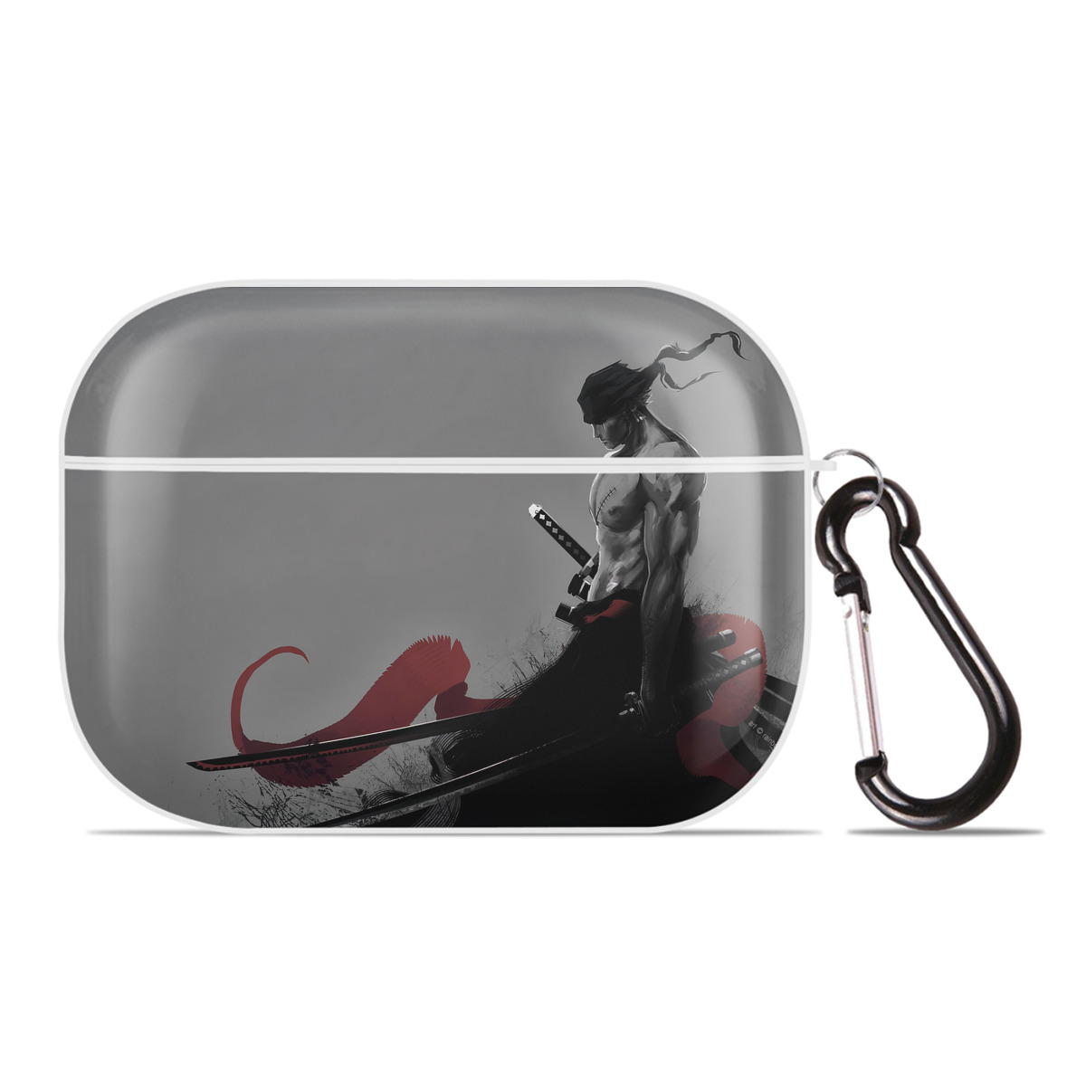 （画像用） ワンピース ONE PIECE 【AirPods Pro用】ハードシェル保護ケース 耐衝撃・防指紋・カラビナ付き商品仕様