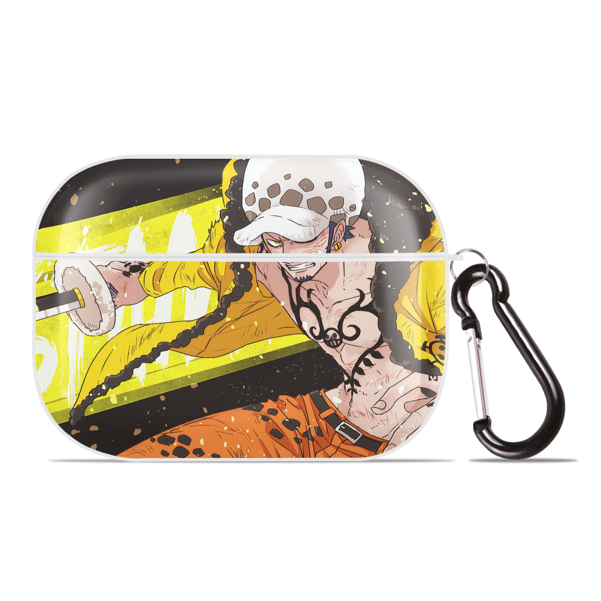 （画像用） ワンピース ONE PIECE 【AirPods Pro用】ハードシェル保護ケース 耐衝撃・防指紋・カラビナ付き商品仕様