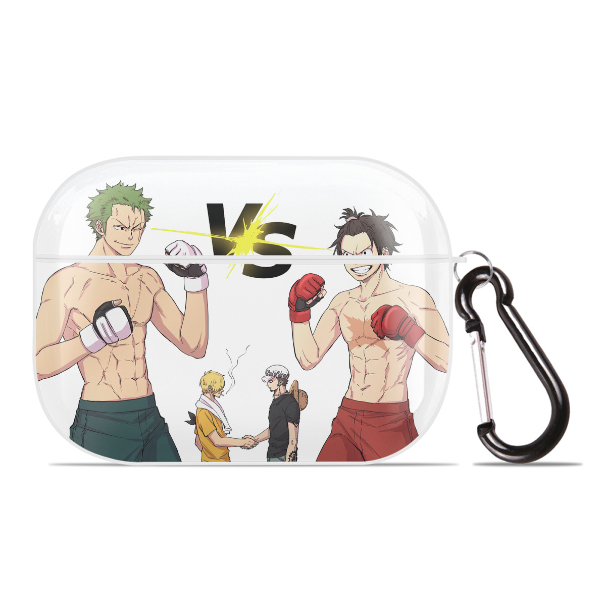 （画像用） ワンピース ONE PIECE 【AirPods Pro用】ハードシェル保護ケース 耐衝撃・防指紋・カラビナ付き商品仕様