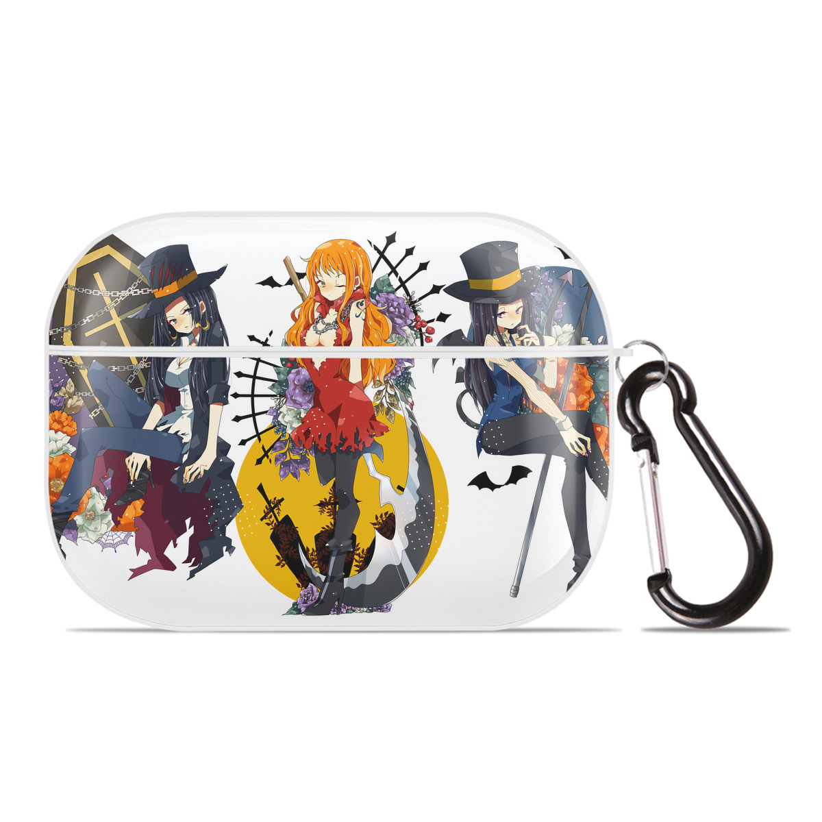（画像用） ワンピース ONE PIECE 【AirPods Pro用】ハードシェル保護ケース 耐衝撃・防指紋・カラビナ付き商品仕様
