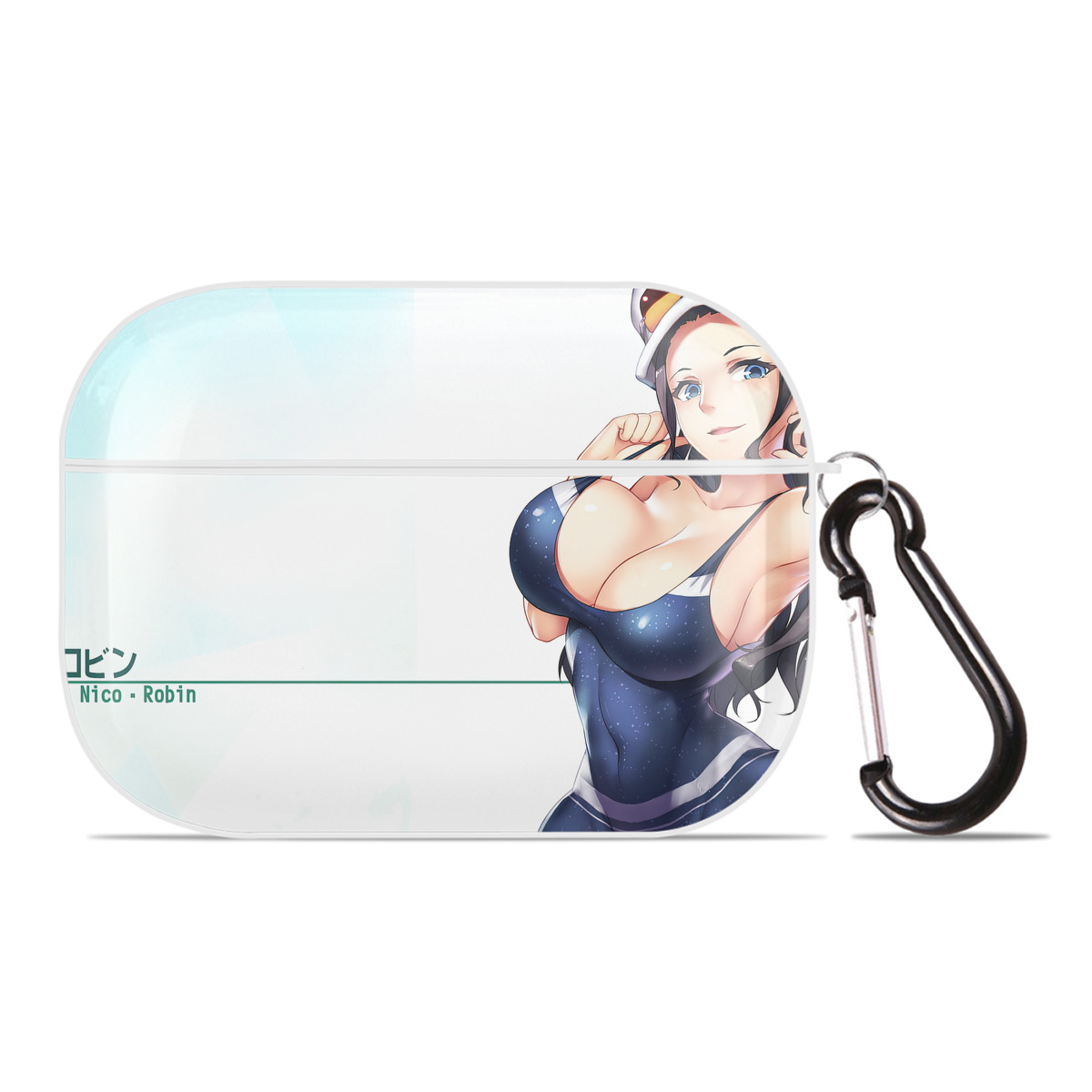 （画像用） ワンピース ONE PIECE 【AirPods Pro用】ハードシェル保護ケース 耐衝撃・防指紋・カラビナ付き商品仕様