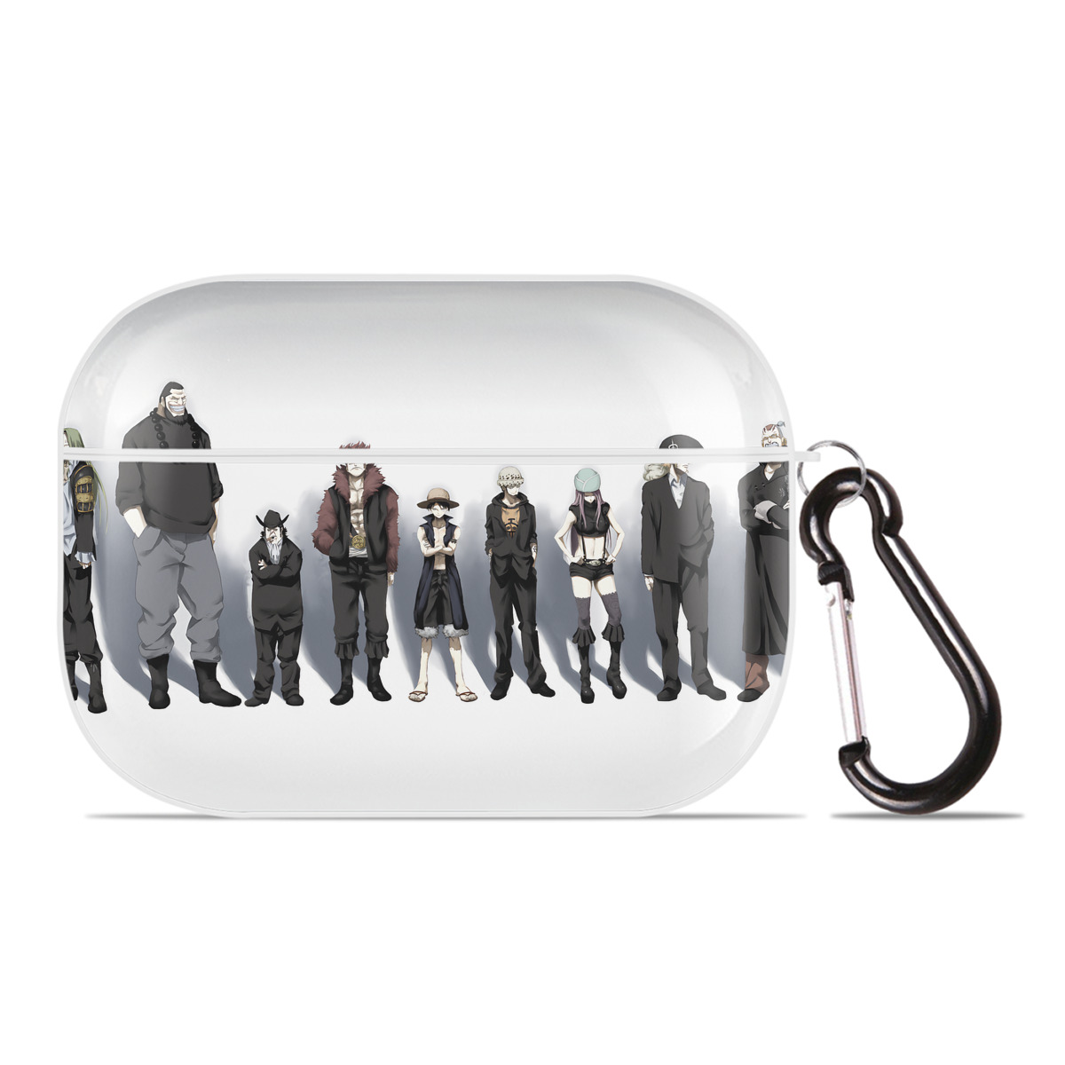 （画像用） ワンピース ONE PIECE 【AirPods Pro用】ハードシェル保護ケース 耐衝撃・防指紋・カラビナ付き商品仕様