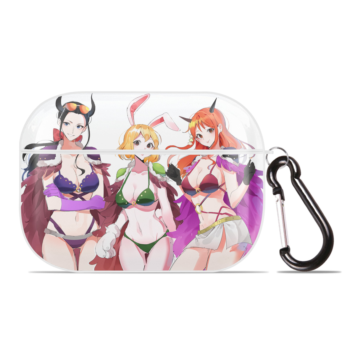 （画像用） ワンピース ONE PIECE 【AirPods Pro用】ハードシェル保護ケース 耐衝撃・防指紋・カラビナ付き商品仕様