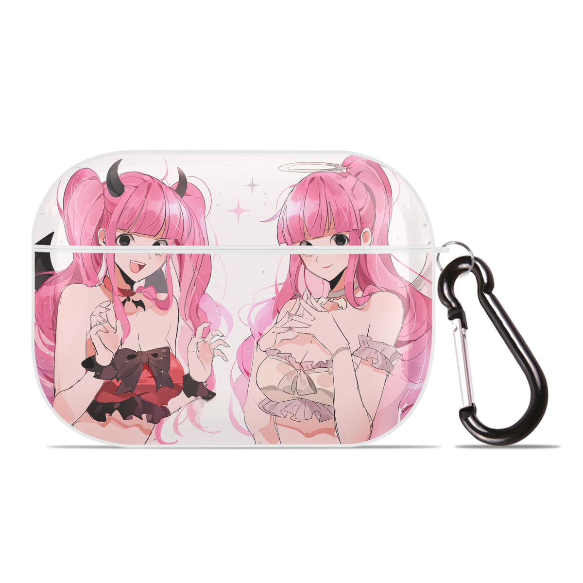 （画像用） ワンピース ONE PIECE 【AirPods Pro用】ハードシェル保護ケース 耐衝撃・防指紋・カラビナ付き商品仕様
