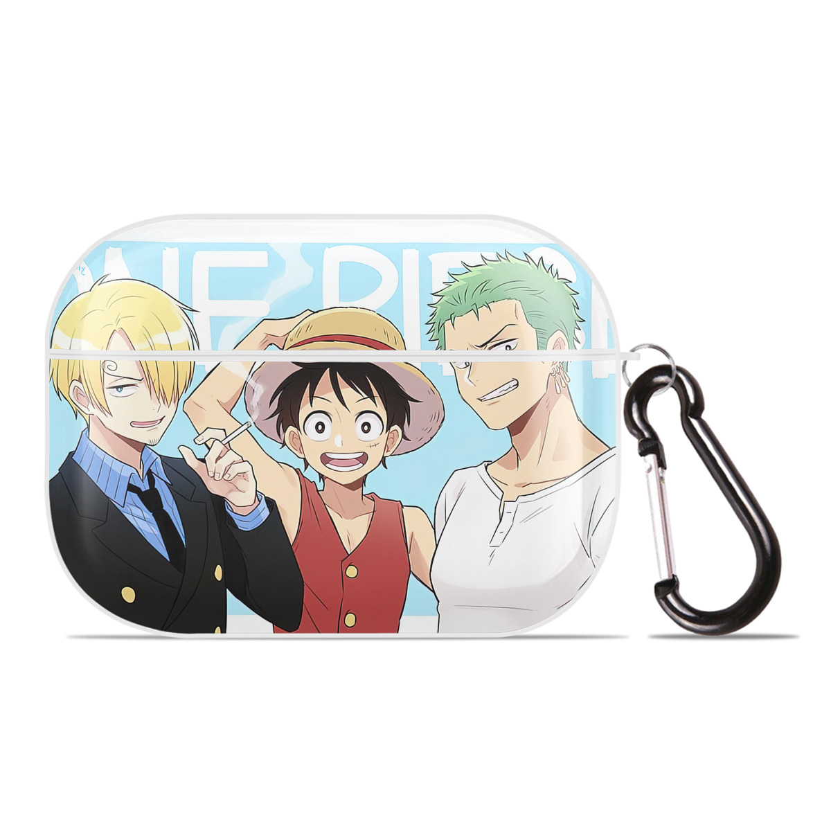 （画像用） ワンピース ONE PIECE 【AirPods Pro用】ハードシェル保護ケース 耐衝撃・防指紋・カラビナ付き商品仕様