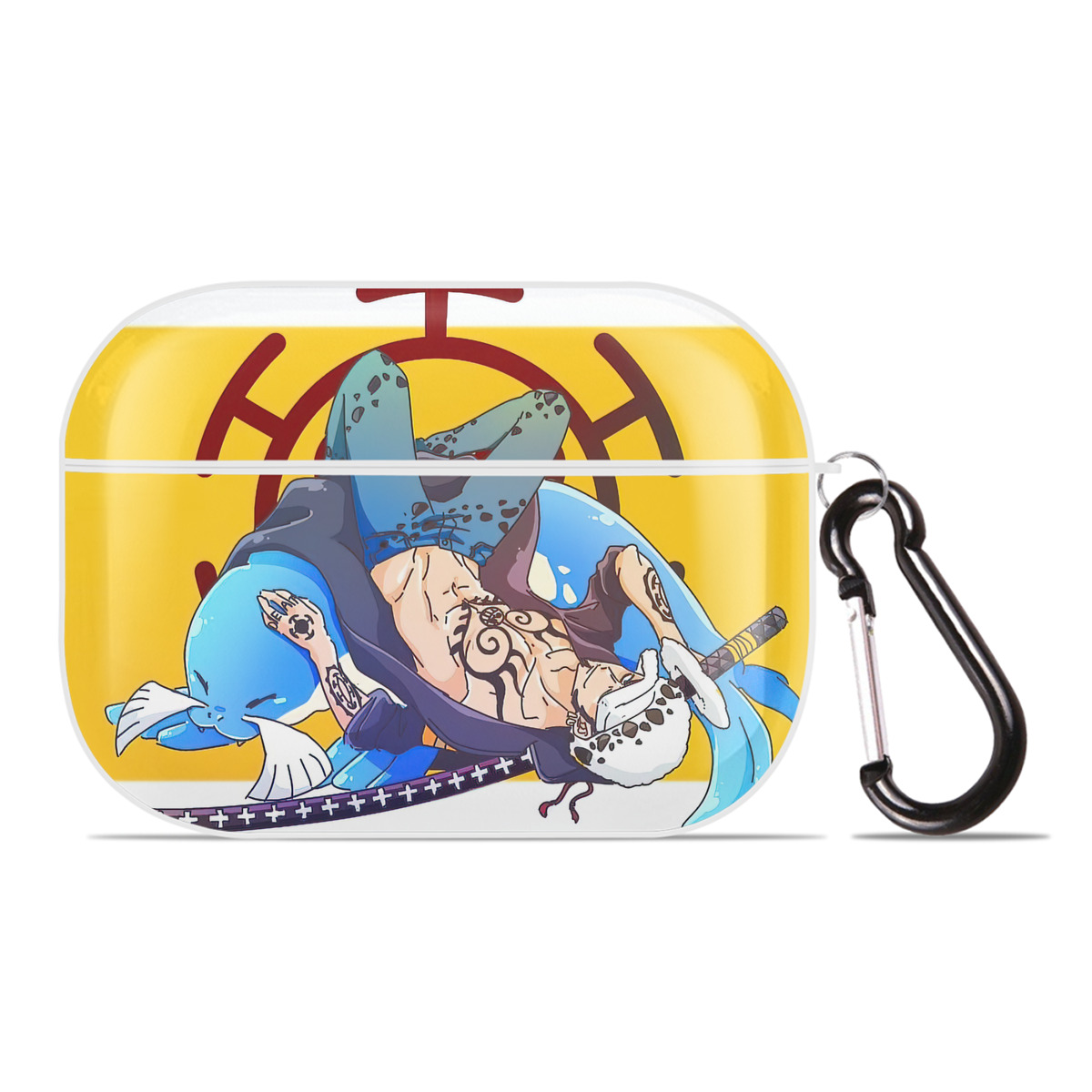 （画像用） ワンピース ONE PIECE 【AirPods Pro用】ハードシェル保護ケース 耐衝撃・防指紋・カラビナ付き商品仕様