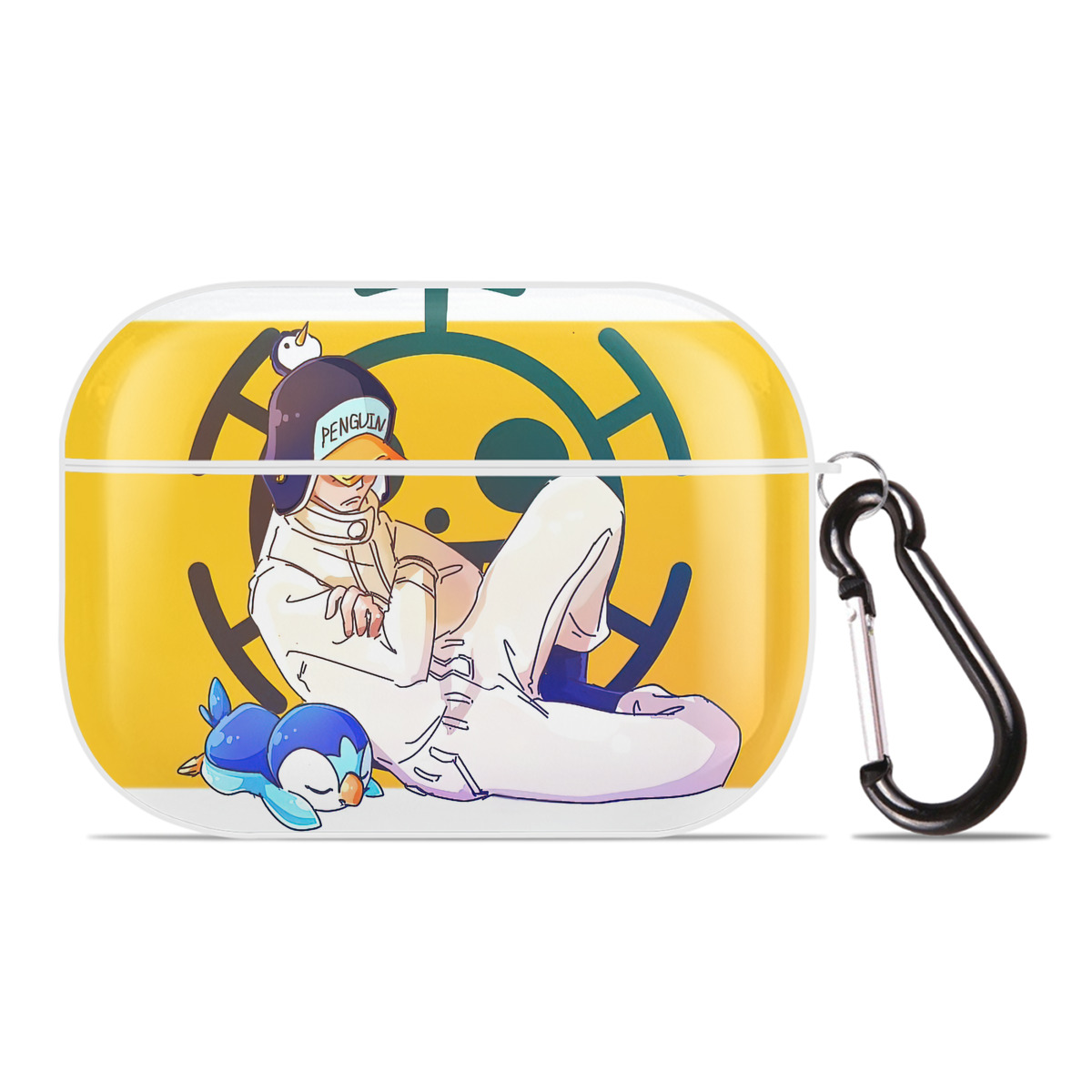 （画像用） ワンピース ONE PIECE 【AirPods Pro用】ハードシェル保護ケース 耐衝撃・防指紋・カラビナ付き商品仕様