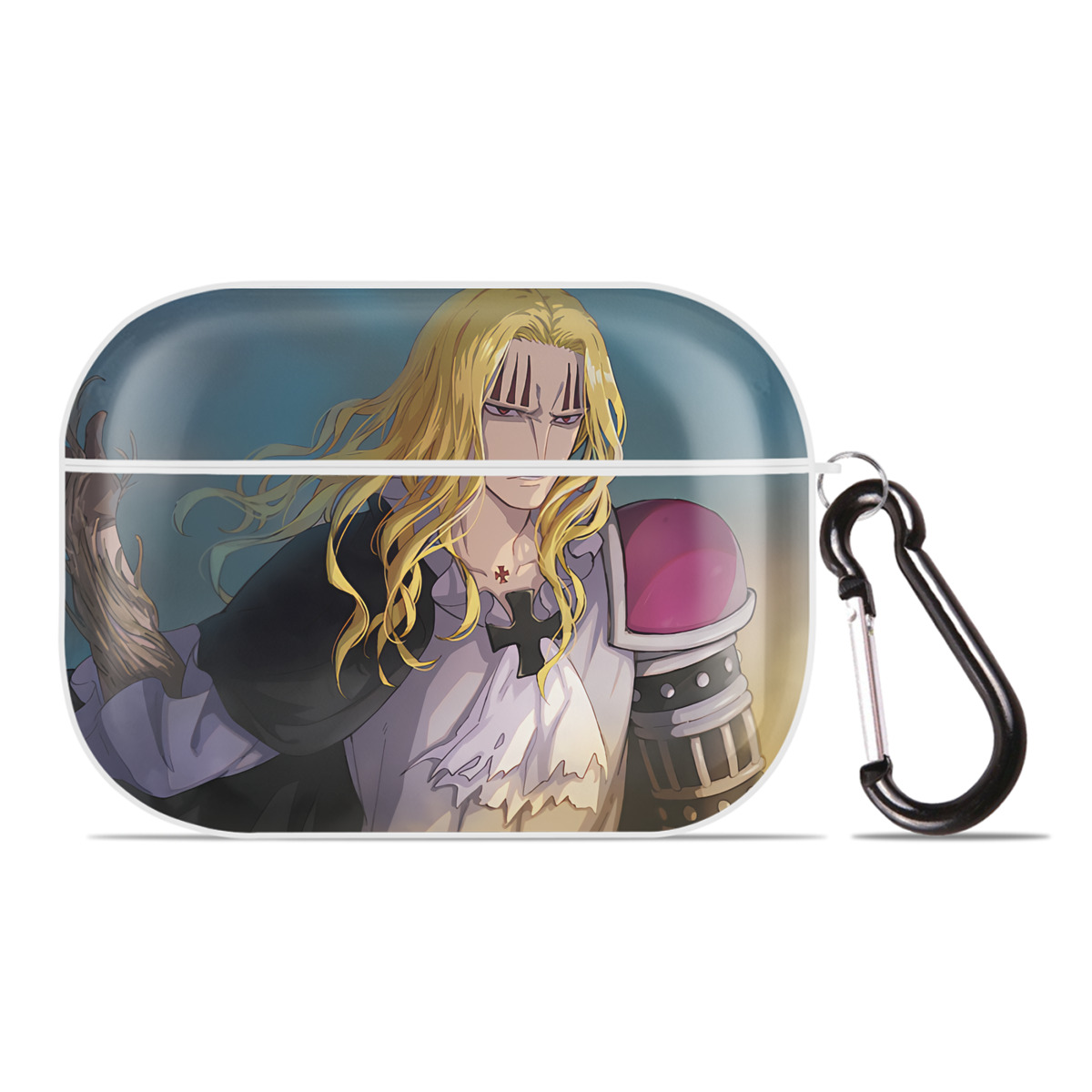 （画像用） ワンピース ONE PIECE 【AirPods Pro用】ハードシェル保護ケース 耐衝撃・防指紋・カラビナ付き商品仕様