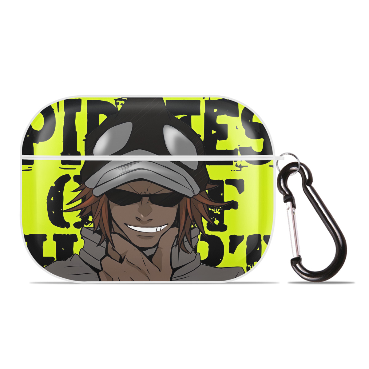 （画像用） ワンピース ONE PIECE 【AirPods Pro用】ハードシェル保護ケース 耐衝撃・防指紋・カラビナ付き商品仕様