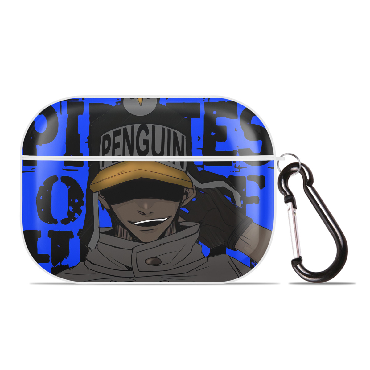 （画像用） ワンピース ONE PIECE 【AirPods Pro用】ハードシェル保護ケース 耐衝撃・防指紋・カラビナ付き商品仕様