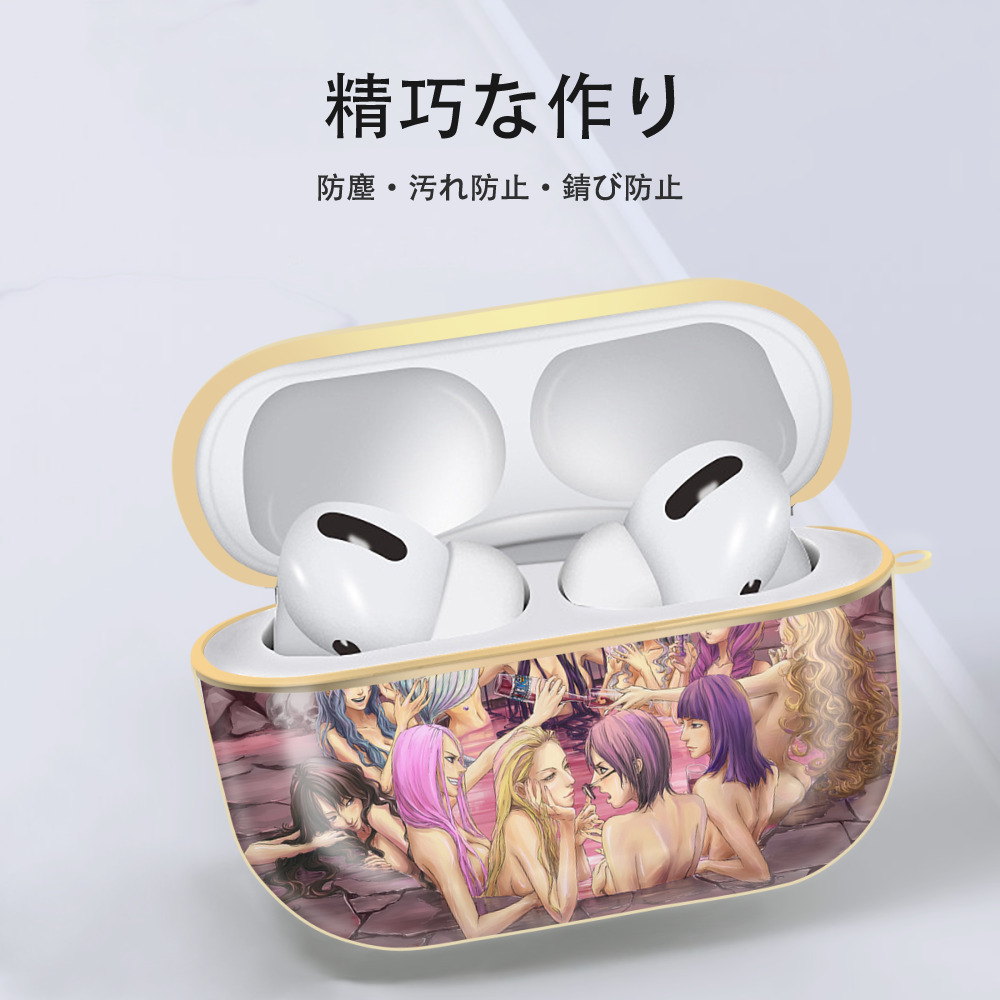 ワンピース ONE PIECE 【AirPods Pro用】ハードシェル保護ケース｜耐衝撃・防指紋・カラビナ付き商品仕様