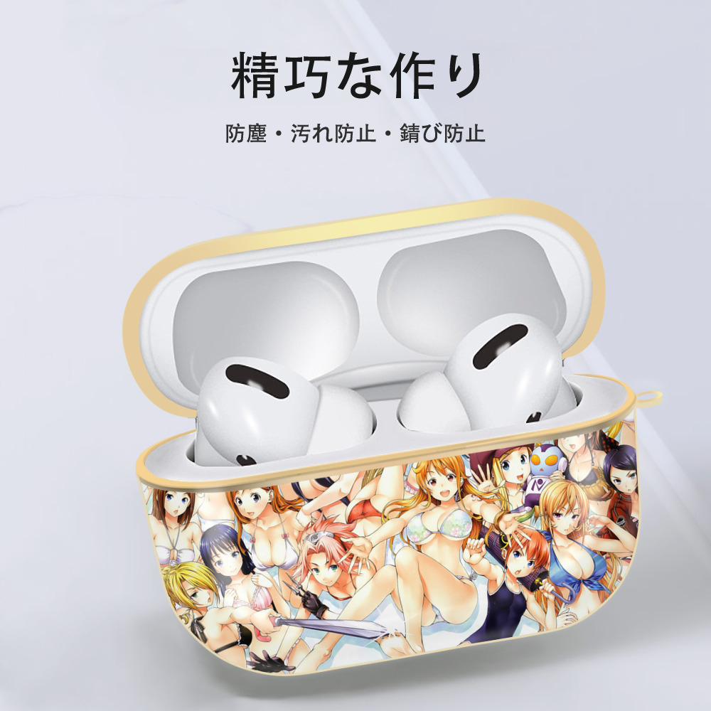 ワンピース ONE PIECE 【AirPods Pro用】ハードシェル保護ケース｜耐衝撃・防指紋・カラビナ付き商品仕様