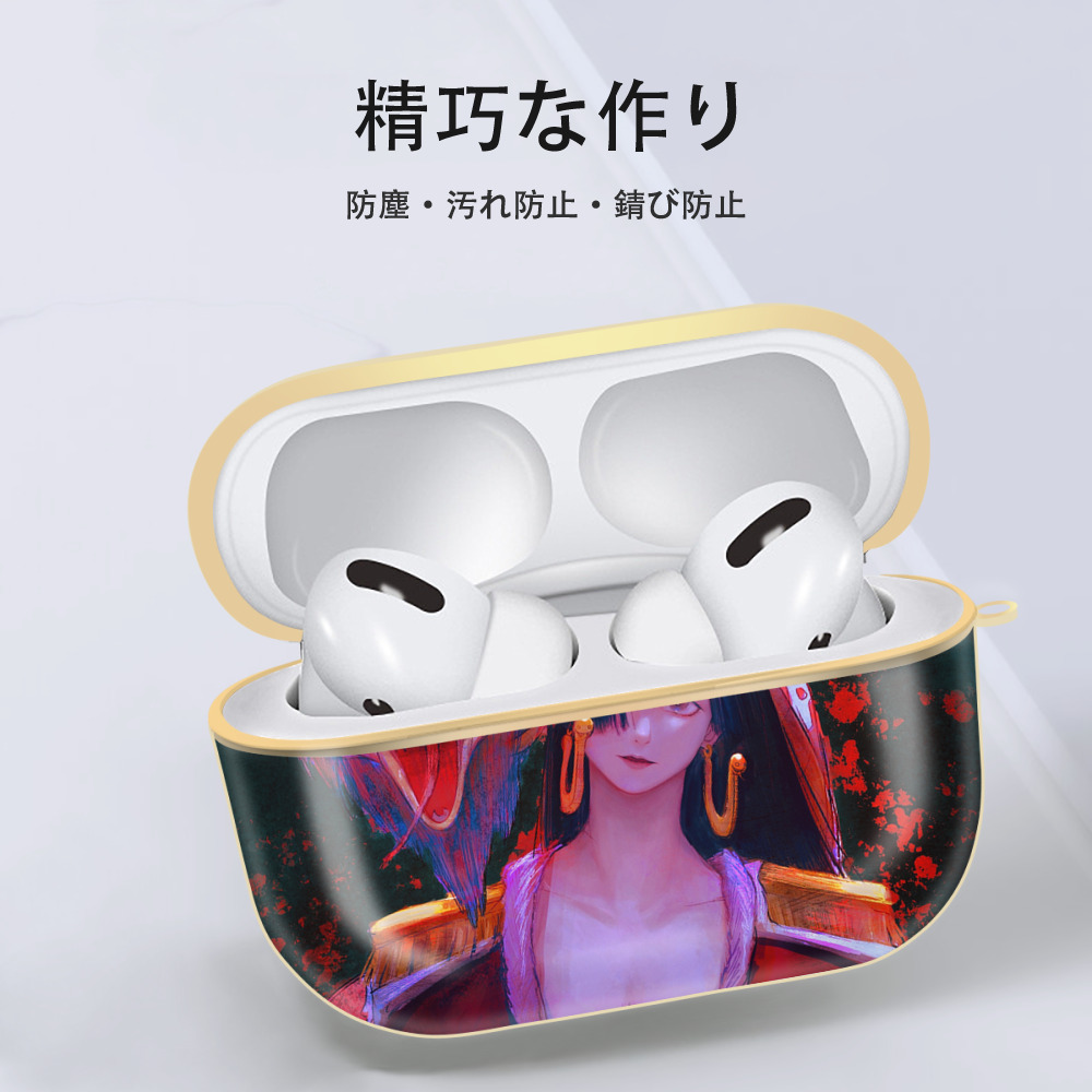 ワンピース ONE PIECE 【AirPods Pro用】ハードシェル保護ケース｜耐衝撃・防指紋・カラビナ付き商品仕様