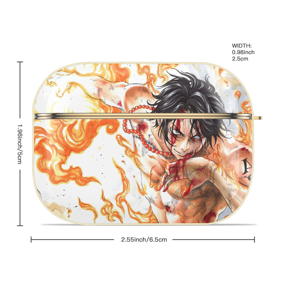 ワンピース ONE PIECE 【AirPods Pro用】ハードシェル保護ケース｜耐衝撃・防指紋・カラビナ付き商品仕様