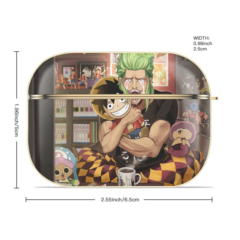 ワンピース ONE PIECE 【AirPods Pro用】ハードシェル保護ケース｜耐衝撃・防指紋・カラビナ付き商品仕様