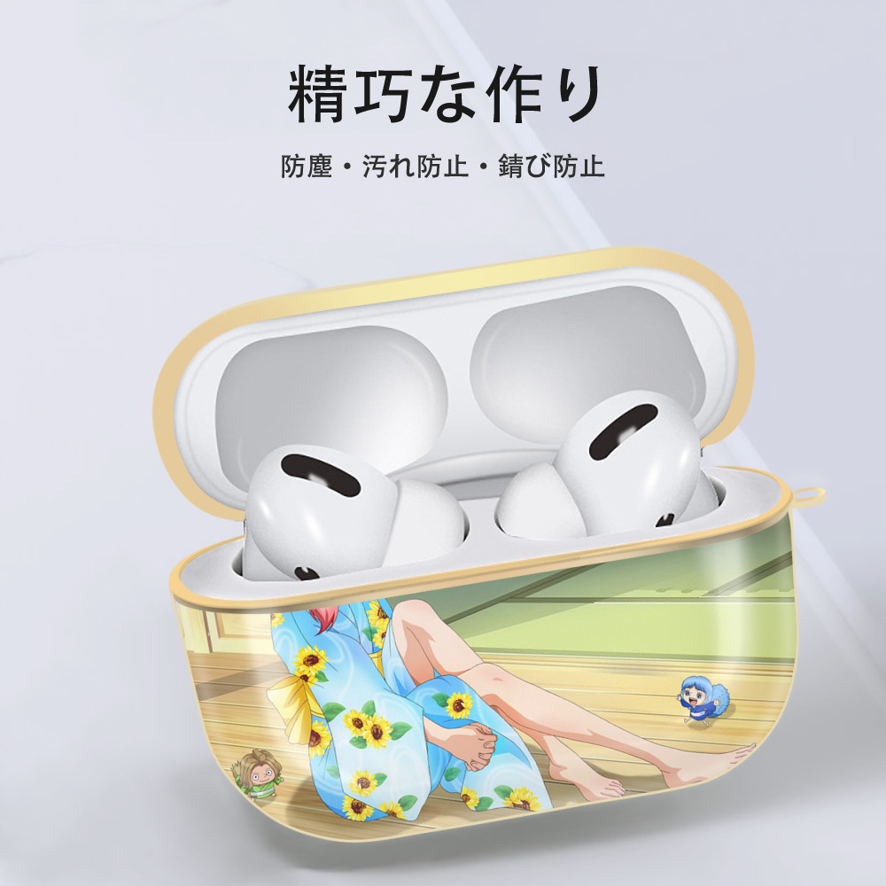 ワンピース ONE PIECE 【AirPods Pro用】ハードシェル保護ケース｜耐衝撃・防指紋・カラビナ付き商品仕様
