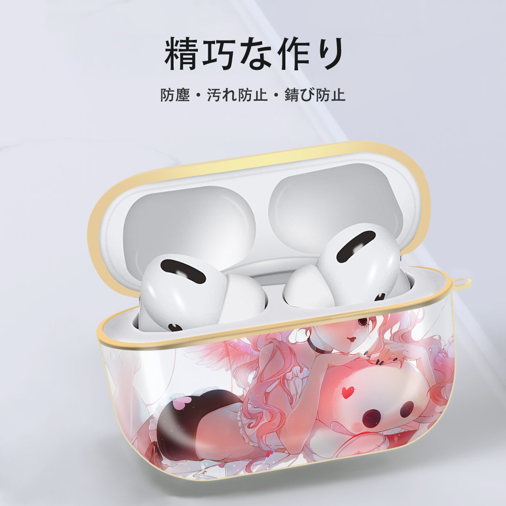 ワンピース ONE PIECE 【AirPods Pro用】ハードシェル保護ケース｜耐衝撃・防指紋・カラビナ付き商品仕様