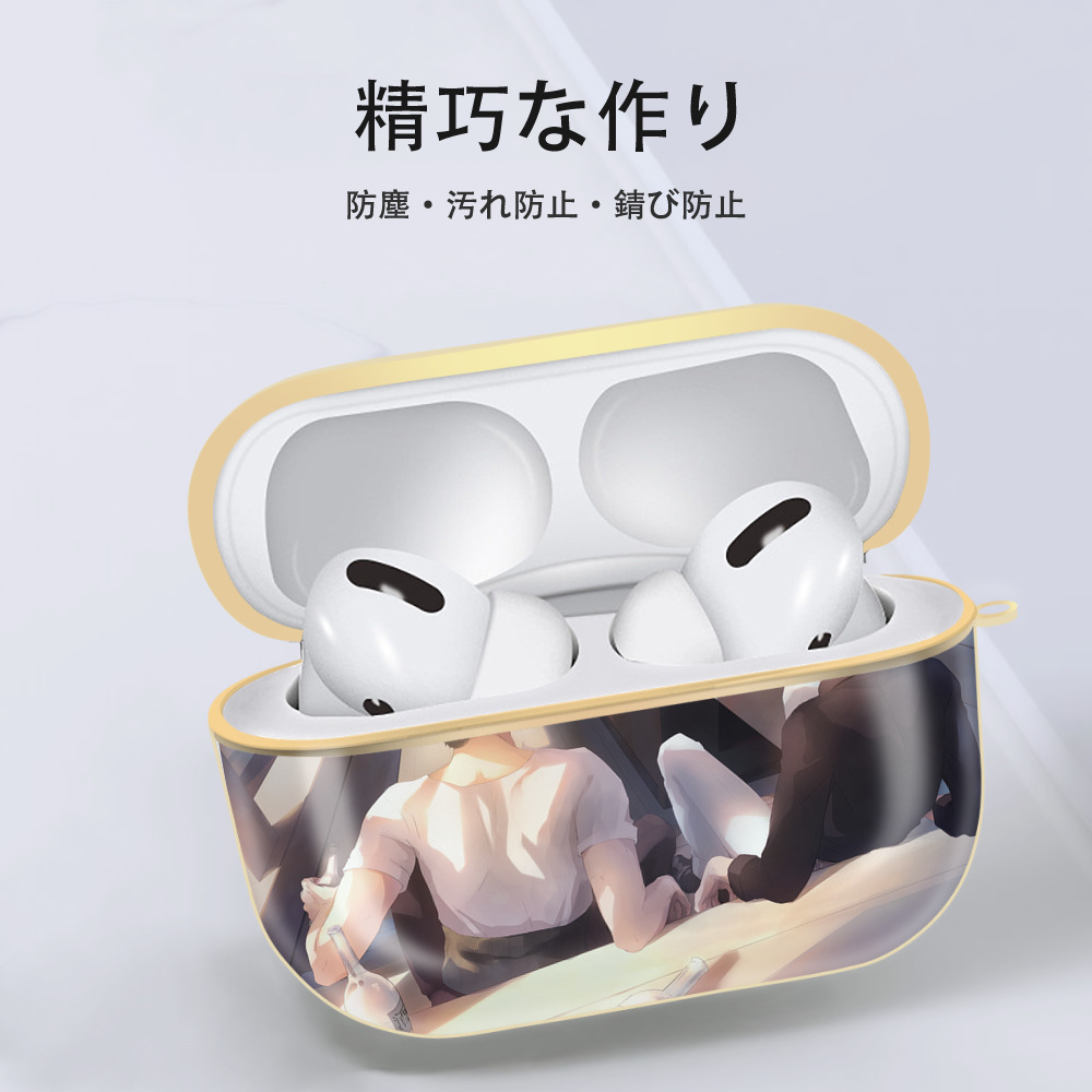 ワンピース ONE PIECE 【AirPods Pro用】ハードシェル保護ケース｜耐衝撃・防指紋・カラビナ付き商品仕様