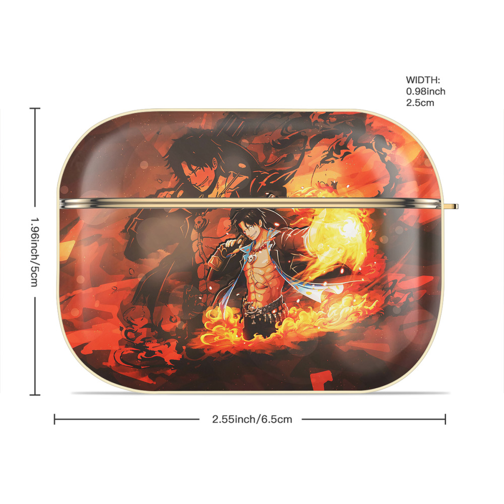 ワンピース ONE PIECE 【AirPods Pro用】ハードシェル保護ケース｜耐衝撃・防指紋・カラビナ付き商品仕様
