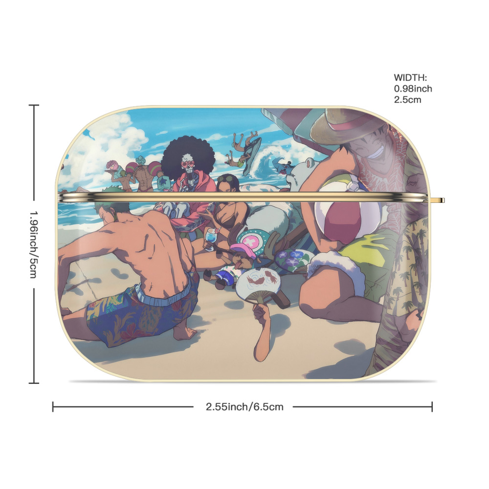 ワンピース ONE PIECE 【AirPods Pro用】ハードシェル保護ケース｜耐衝撃・防指紋・カラビナ付き商品仕様