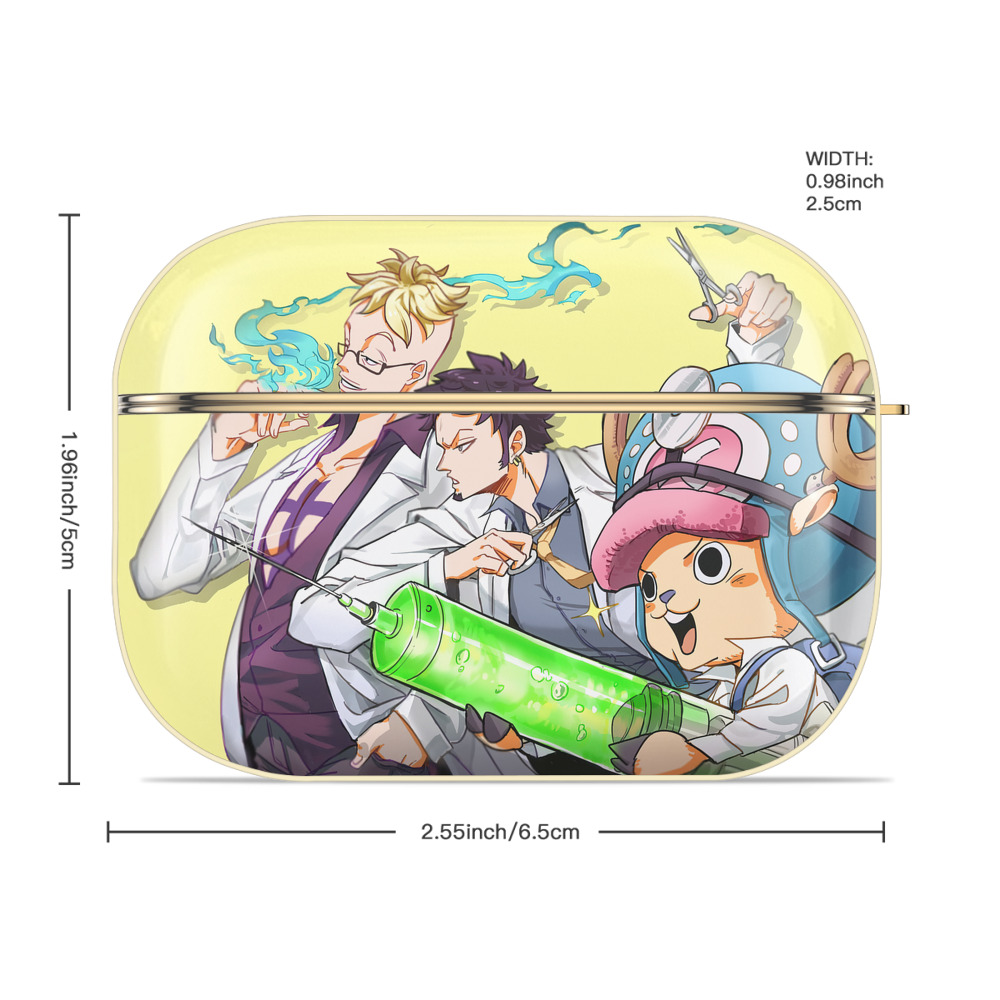 ワンピース ONE PIECE 【AirPods Pro用】ハードシェル保護ケース｜耐衝撃・防指紋・カラビナ付き商品仕様