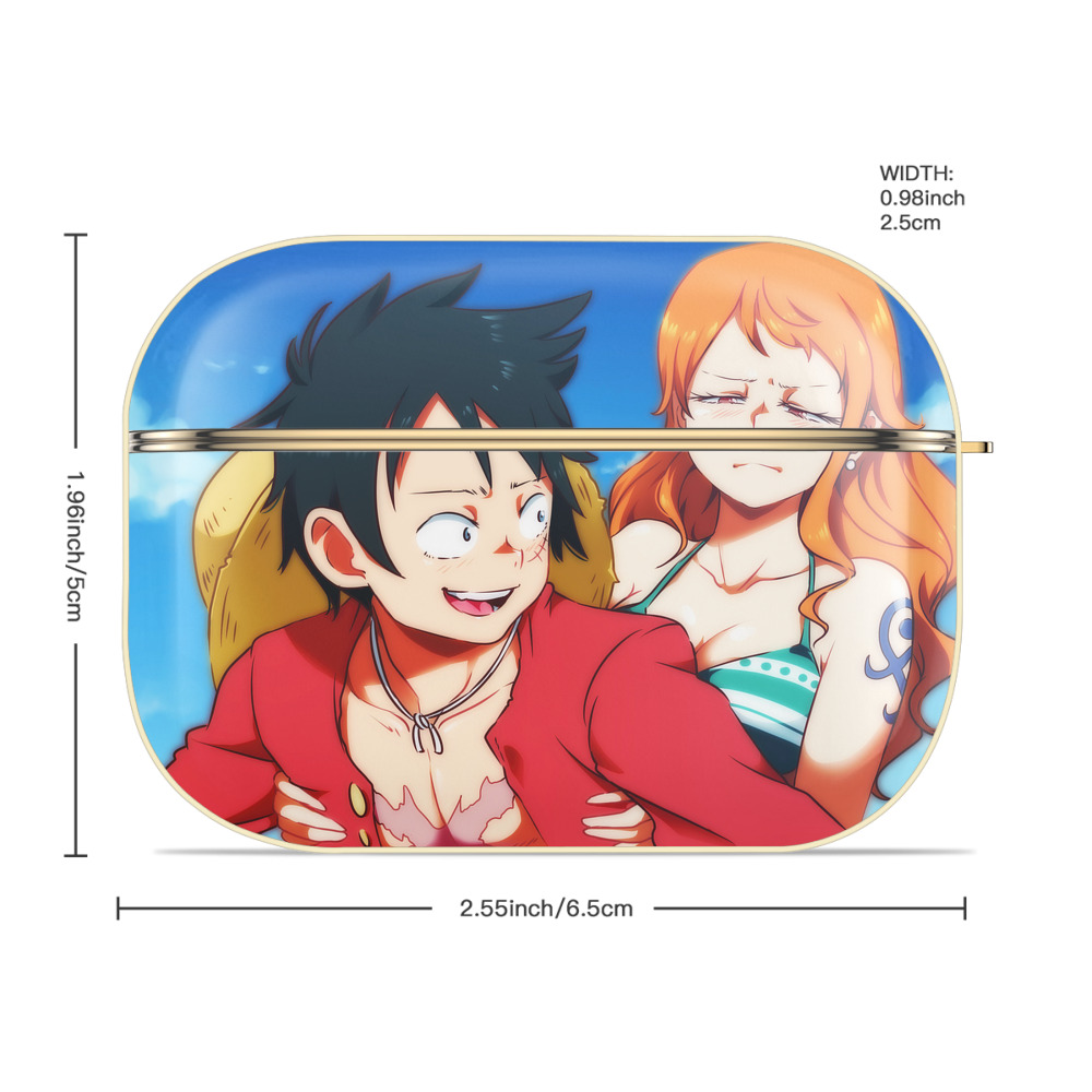 ワンピース ONE PIECE 【AirPods Pro用】ハードシェル保護ケース｜耐衝撃・防指紋・カラビナ付き商品仕様