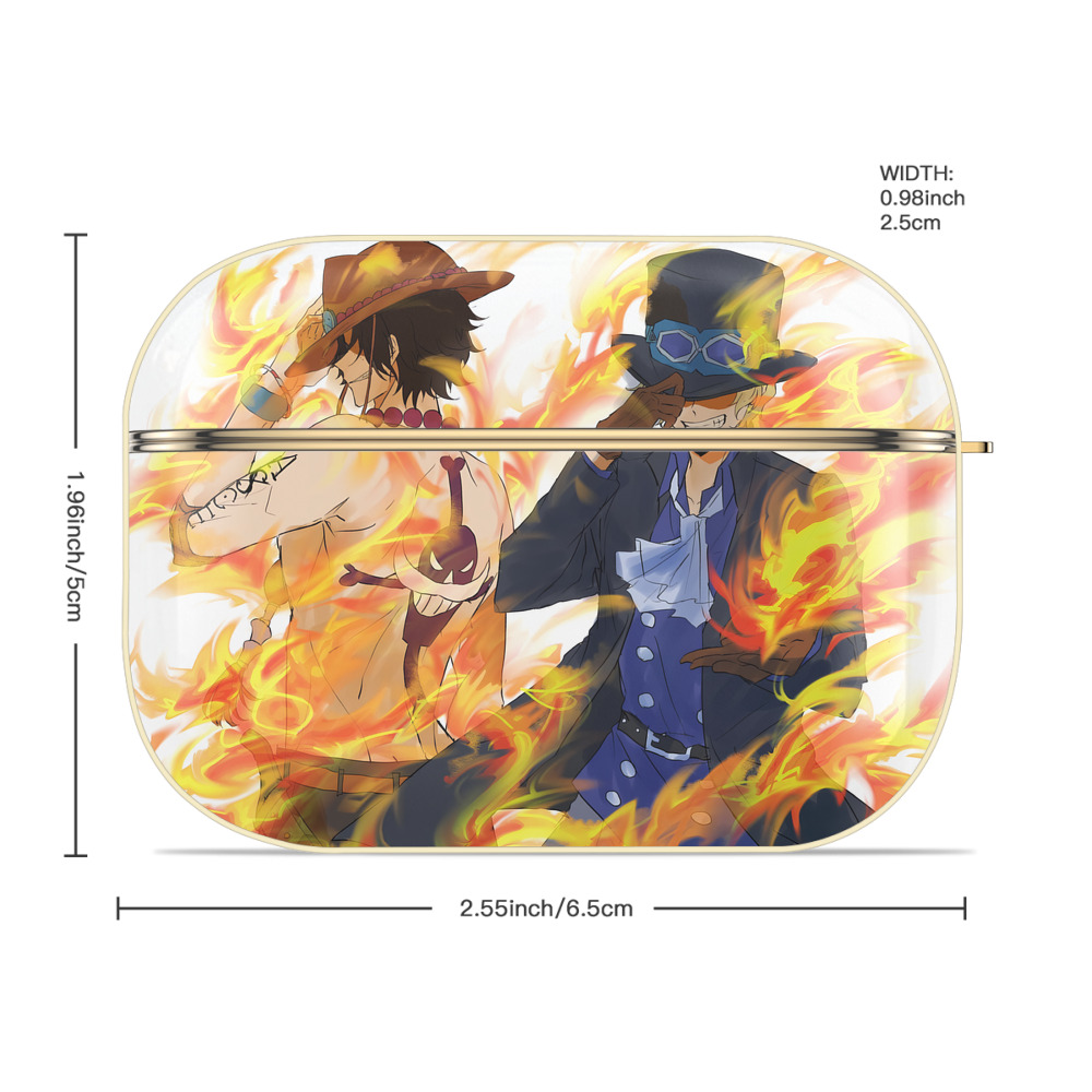 ワンピース ONE PIECE 【AirPods Pro用】ハードシェル保護ケース｜耐衝撃・防指紋・カラビナ付き商品仕様