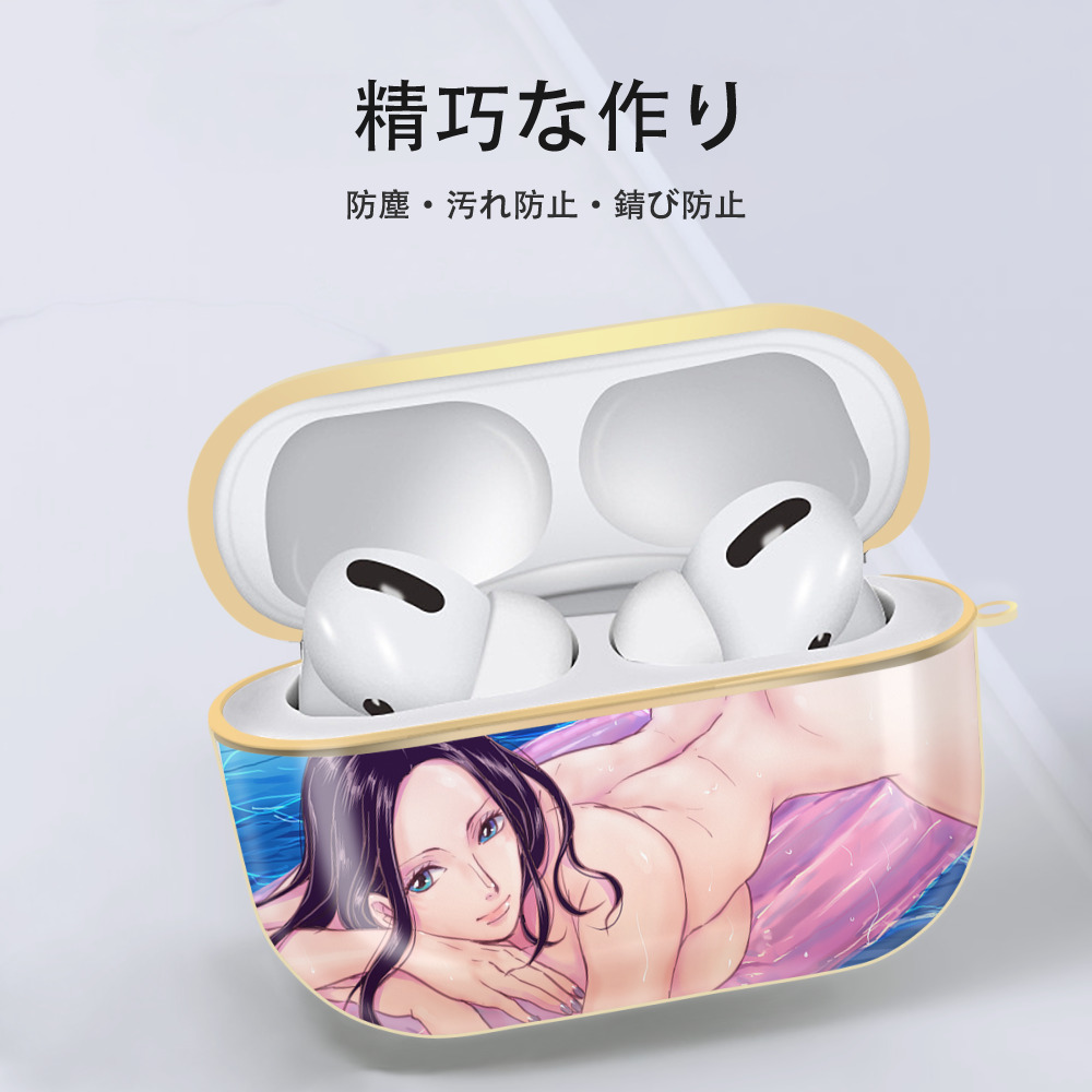 ワンピース ONE PIECE 【AirPods Pro用】ハードシェル保護ケース｜耐衝撃・防指紋・カラビナ付き商品仕様