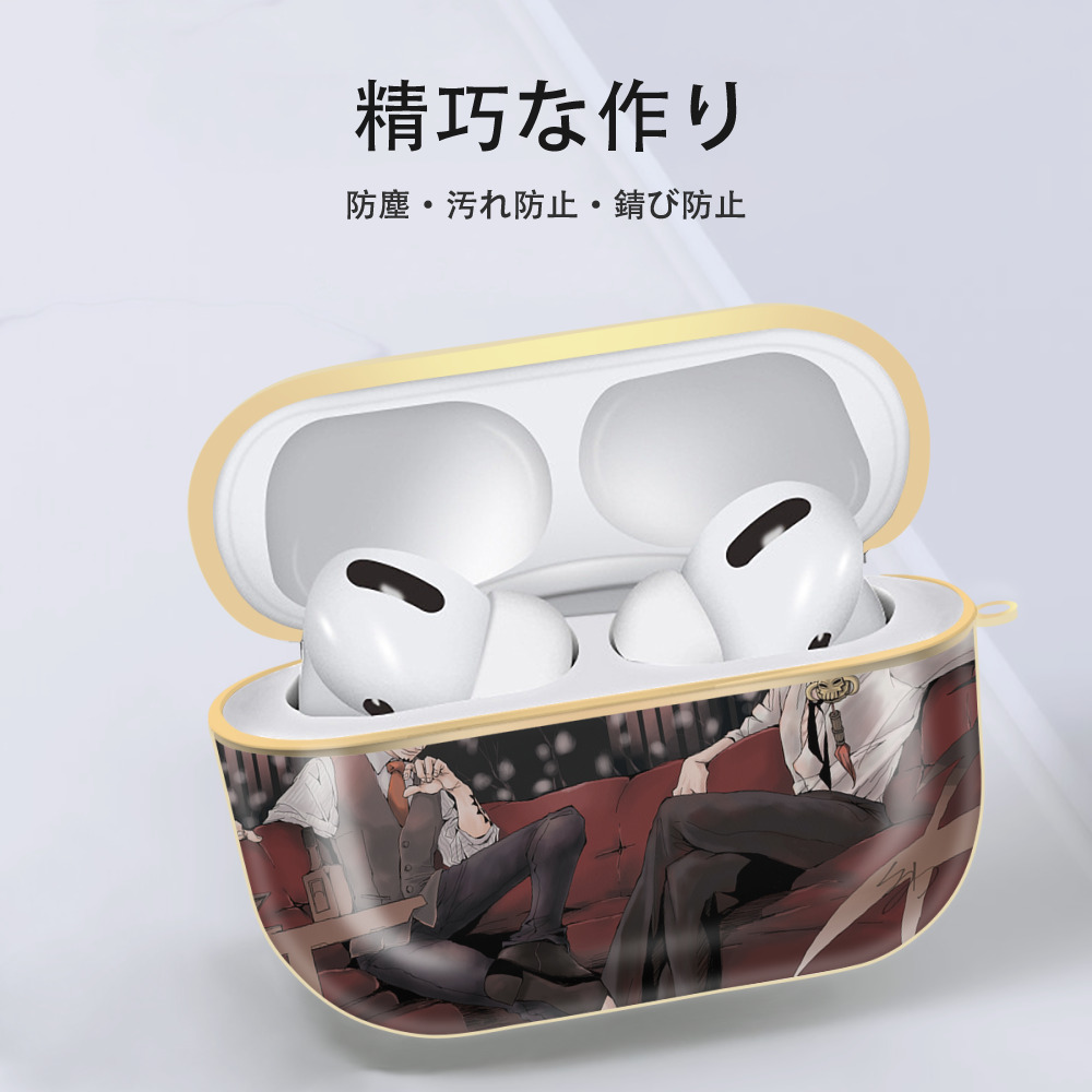 ワンピース ONE PIECE 【AirPods Pro用】ハードシェル保護ケース｜耐衝撃・防指紋・カラビナ付き商品仕様