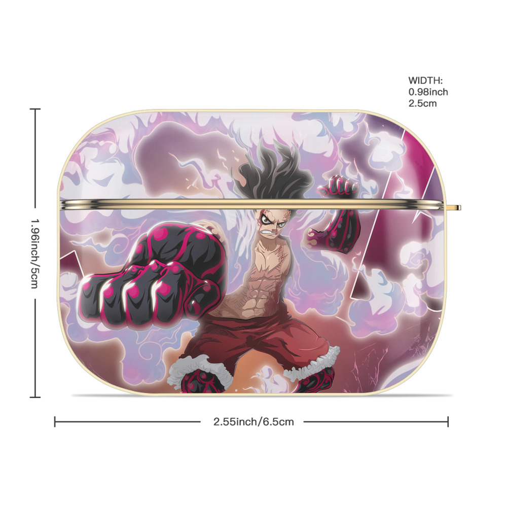 ワンピース ONE PIECE 【AirPods Pro用】ハードシェル保護ケース｜耐衝撃・防指紋・カラビナ付き商品仕様