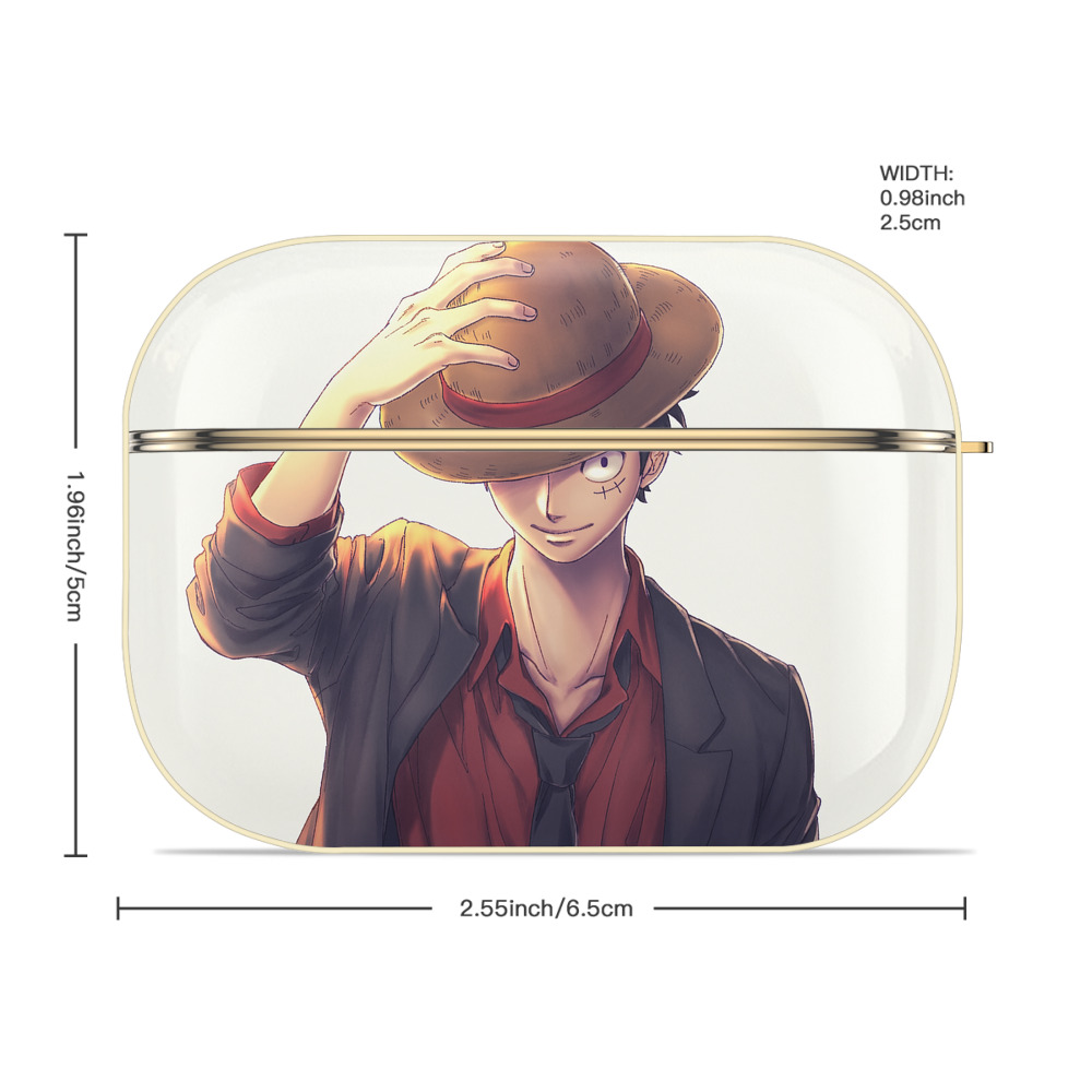 ワンピース ONE PIECE 【AirPods Pro用】ハードシェル保護ケース｜耐衝撃・防指紋・カラビナ付き商品仕様