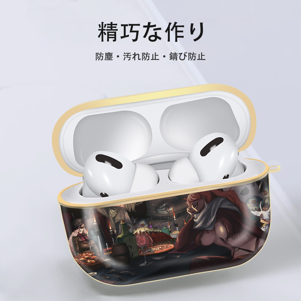 ワンピース ONE PIECE 【AirPods Pro用】ハードシェル保護ケース｜耐衝撃・防指紋・カラビナ付き商品仕様