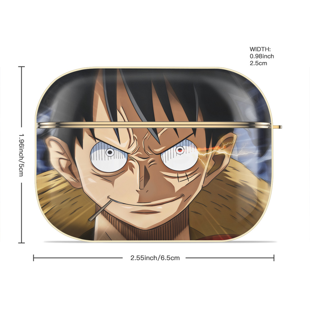 ワンピース ONE PIECE 【AirPods Pro用】ハードシェル保護ケース｜耐衝撃・防指紋・カラビナ付き商品仕様