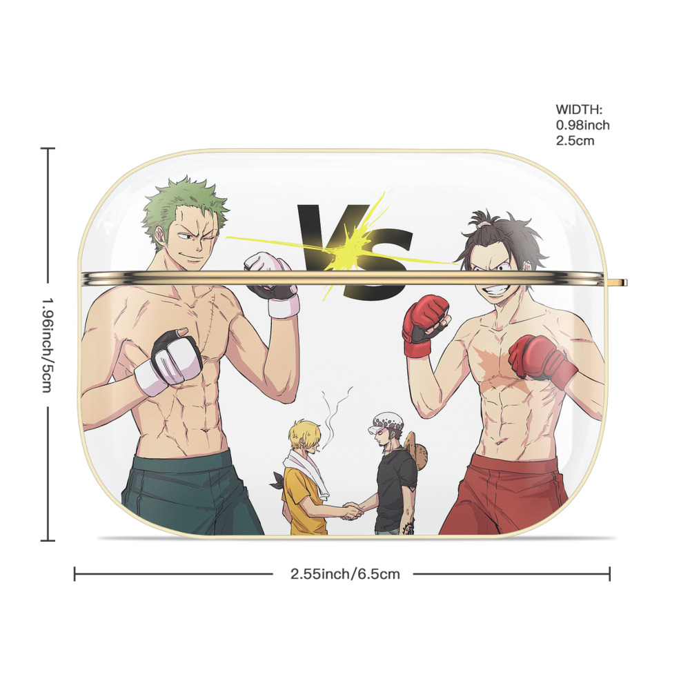 ワンピース ONE PIECE 【AirPods Pro用】ハードシェル保護ケース｜耐衝撃・防指紋・カラビナ付き商品仕様