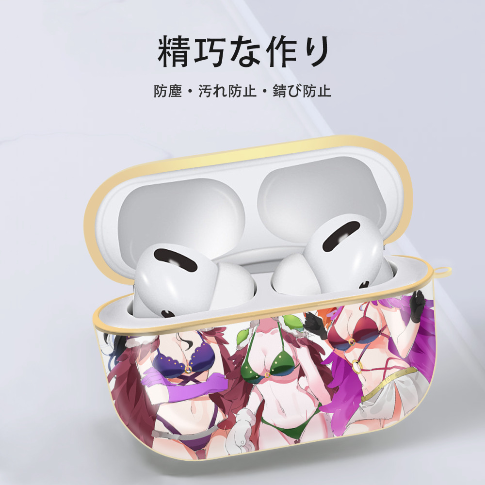 ワンピース ONE PIECE 【AirPods Pro用】ハードシェル保護ケース｜耐衝撃・防指紋・カラビナ付き商品仕様