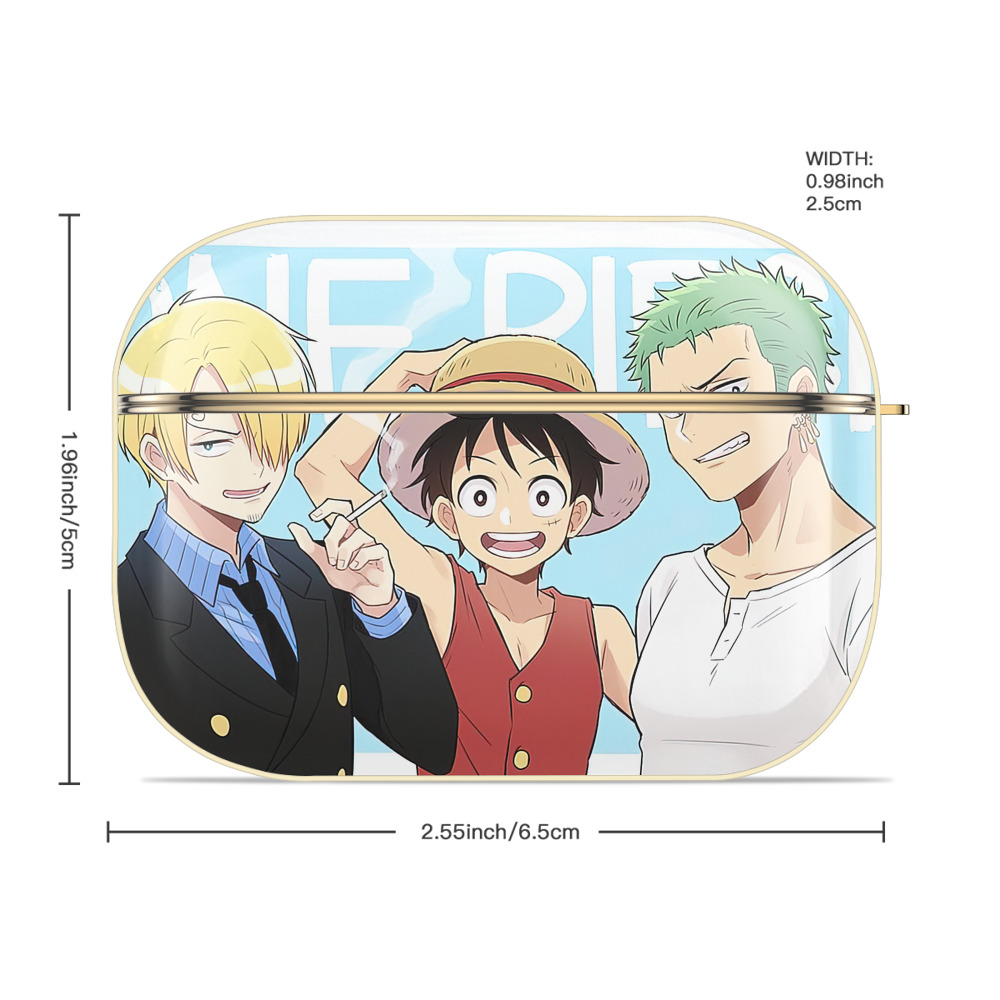 ワンピース ONE PIECE 【AirPods Pro用】ハードシェル保護ケース｜耐衝撃・防指紋・カラビナ付き商品仕様