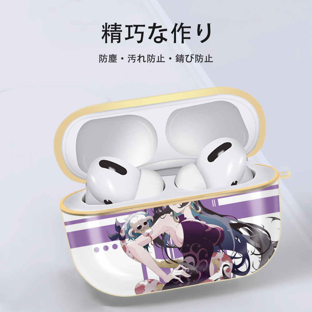 ワンピース ONE PIECE 【AirPods Pro用】ハードシェル保護ケース｜耐衝撃・防指紋・カラビナ付き商品仕様