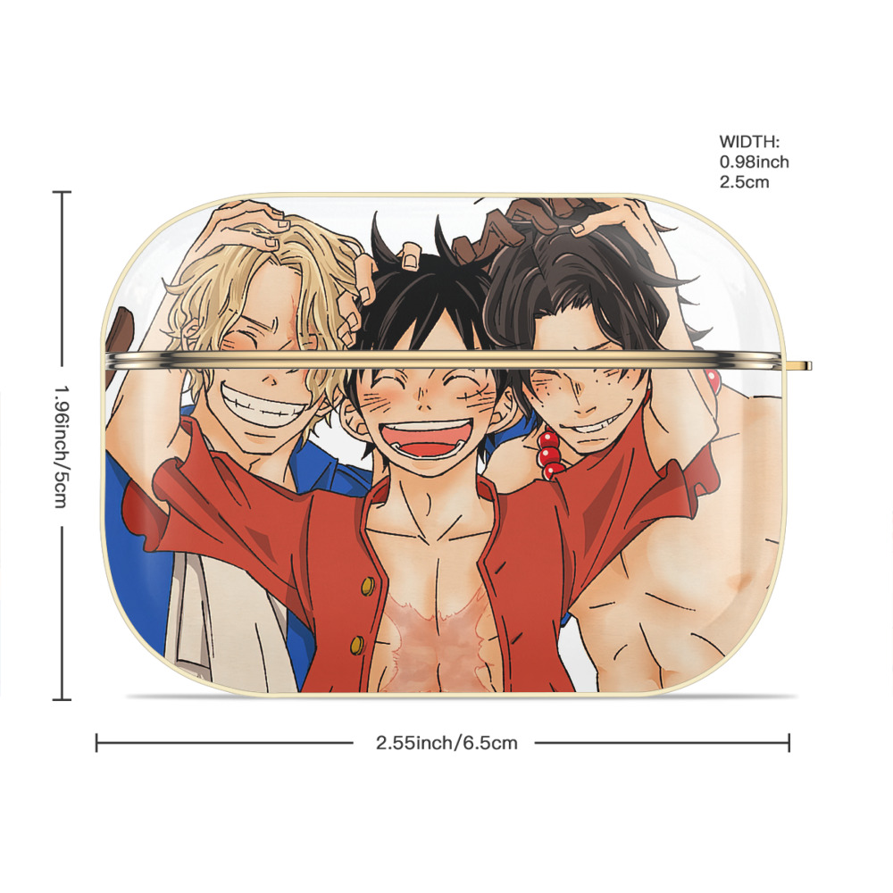ワンピース ONE PIECE 【AirPods Pro用】ハードシェル保護ケース｜耐衝撃・防指紋・カラビナ付き商品仕様