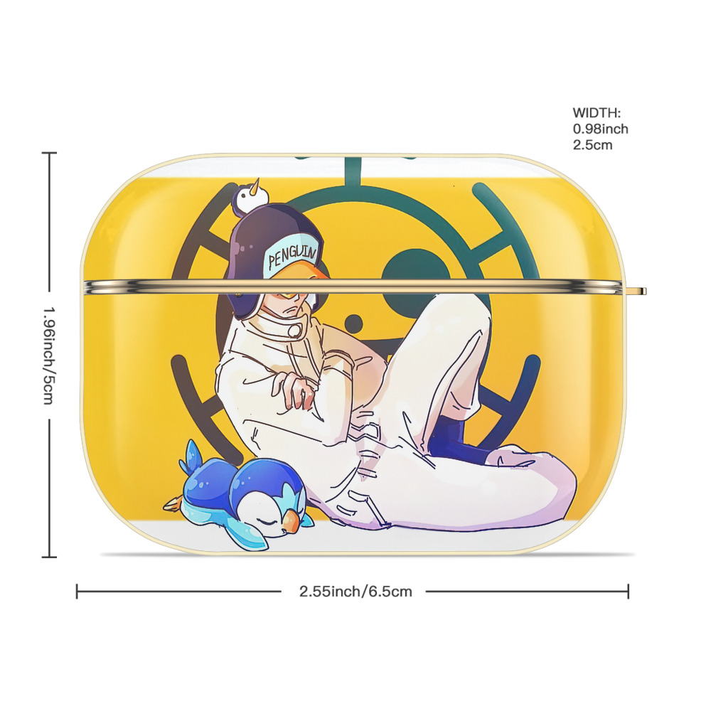 ワンピース ONE PIECE 【AirPods Pro用】ハードシェル保護ケース｜耐衝撃・防指紋・カラビナ付き商品仕様