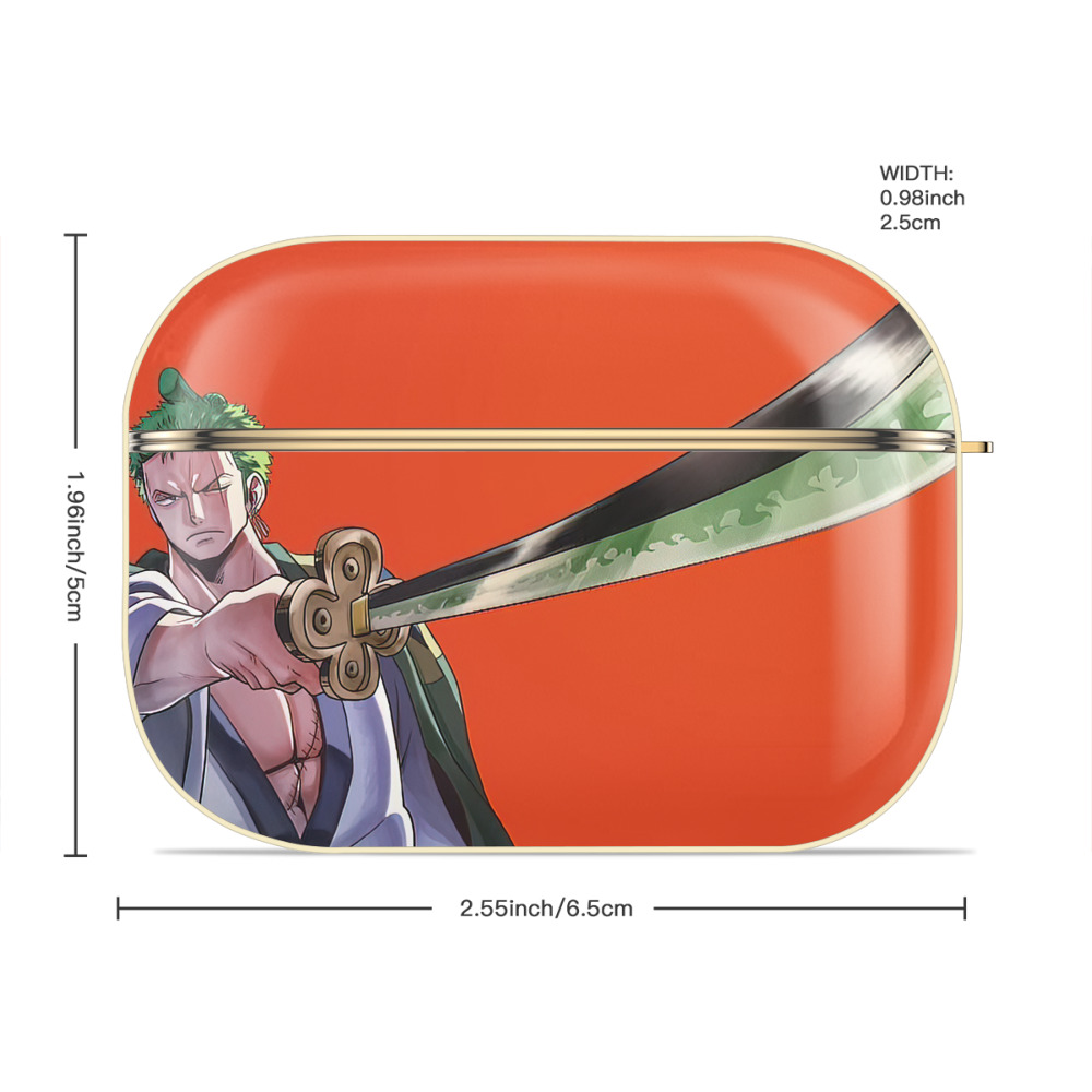 ワンピース ONE PIECE 【AirPods Pro用】ハードシェル保護ケース｜耐衝撃・防指紋・カラビナ付き商品仕様